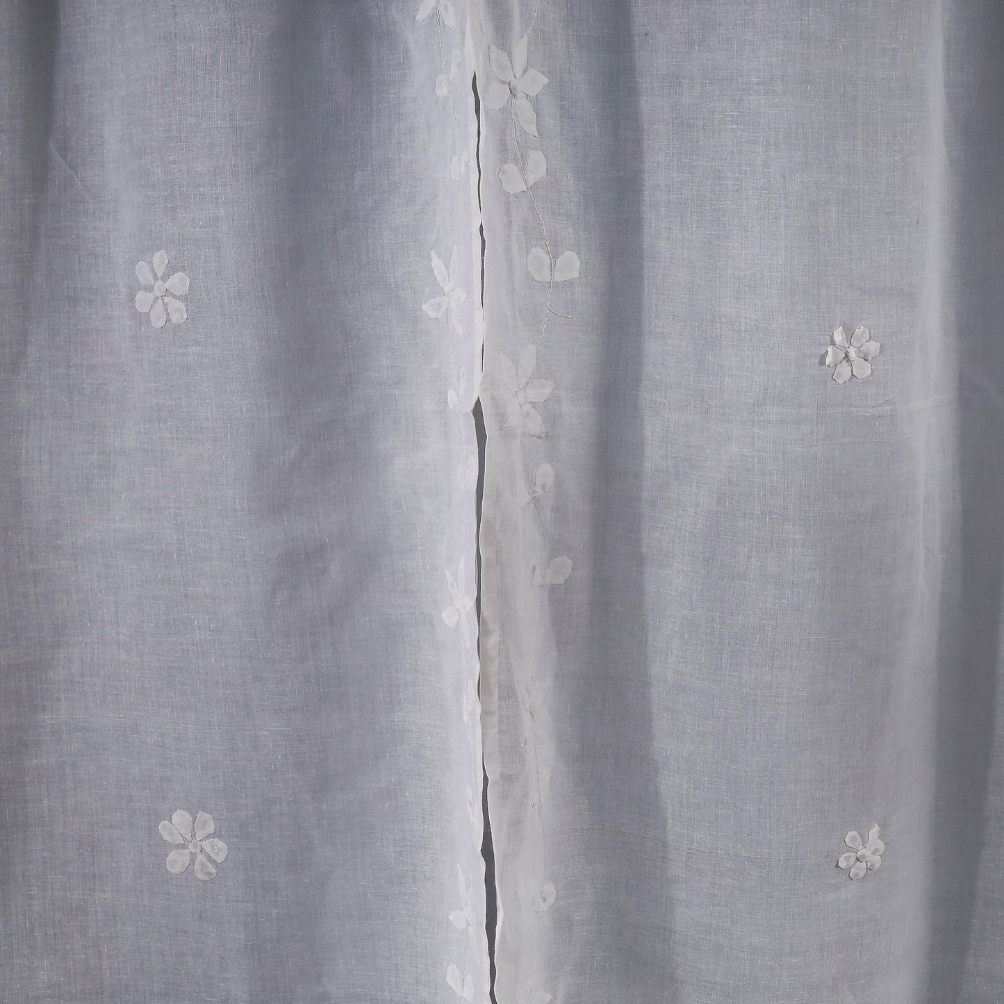 applique cutwork door curtain