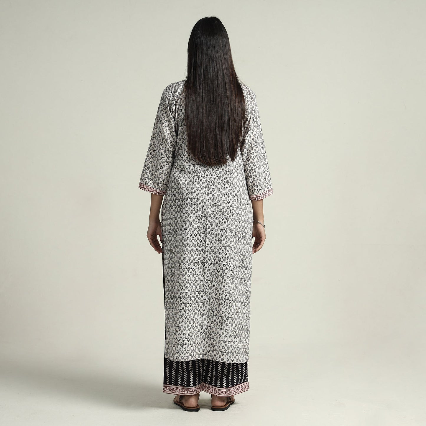 Bagh Kurta with Palazzo & Dupatta Set