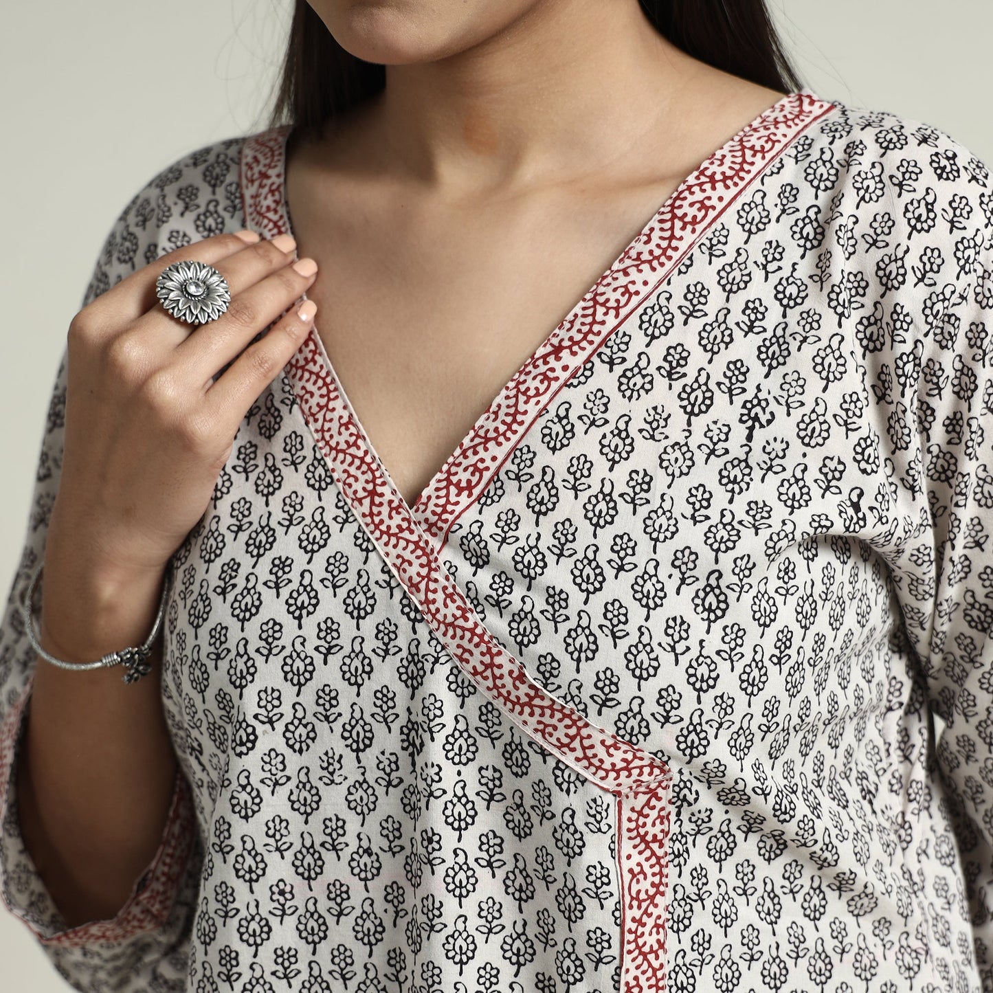 Bagh Kurta with Palazzo & Dupatta Set