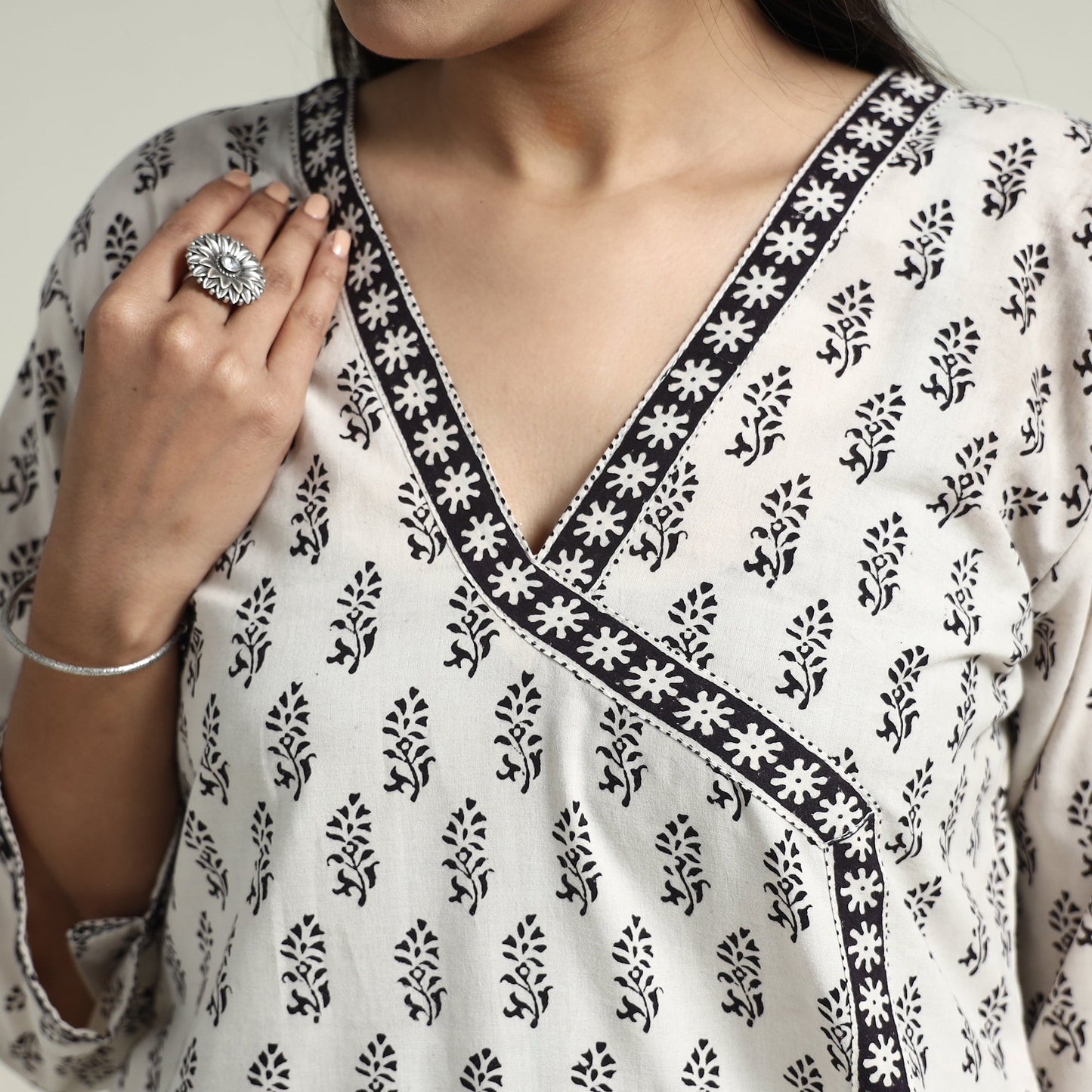 Bagh Kurta with Palazzo & Dupatta Set