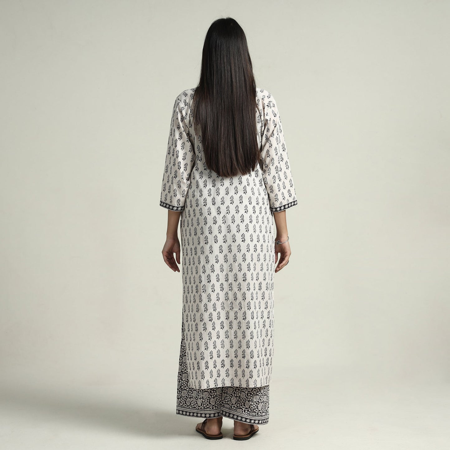 Bagh Kurta with Palazzo & Dupatta Set
