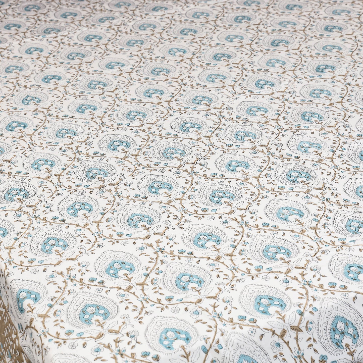 Cotton single sanganeri bed sheet (90 x 60 in) 20