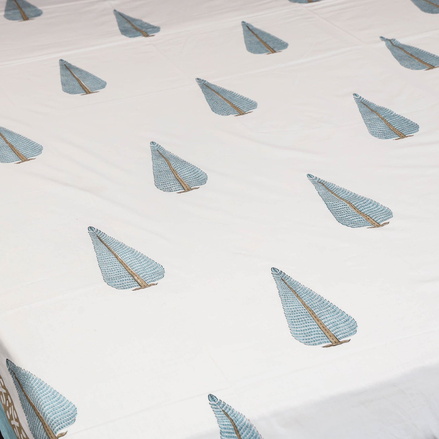 Cotton single sanganeri bed sheet (90 x 60 in) 23