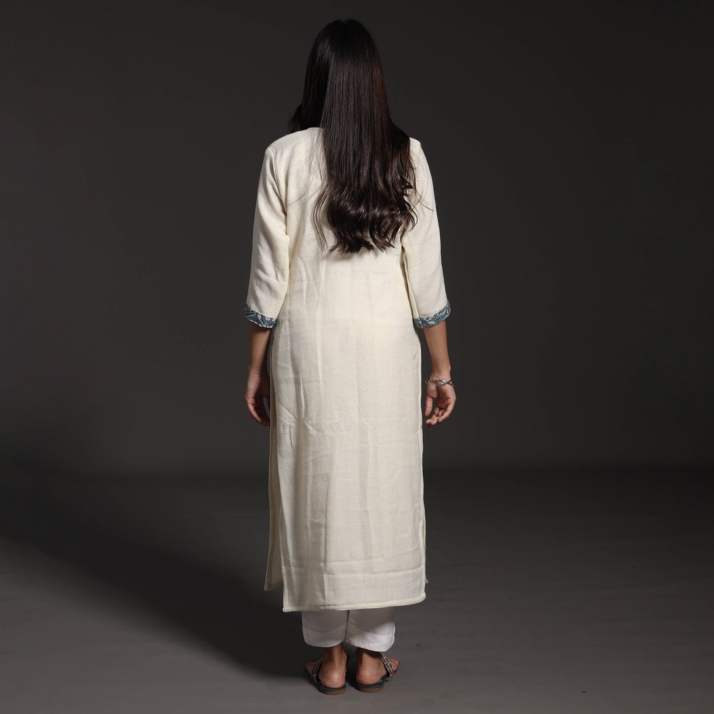 sanganeri woolen kurta