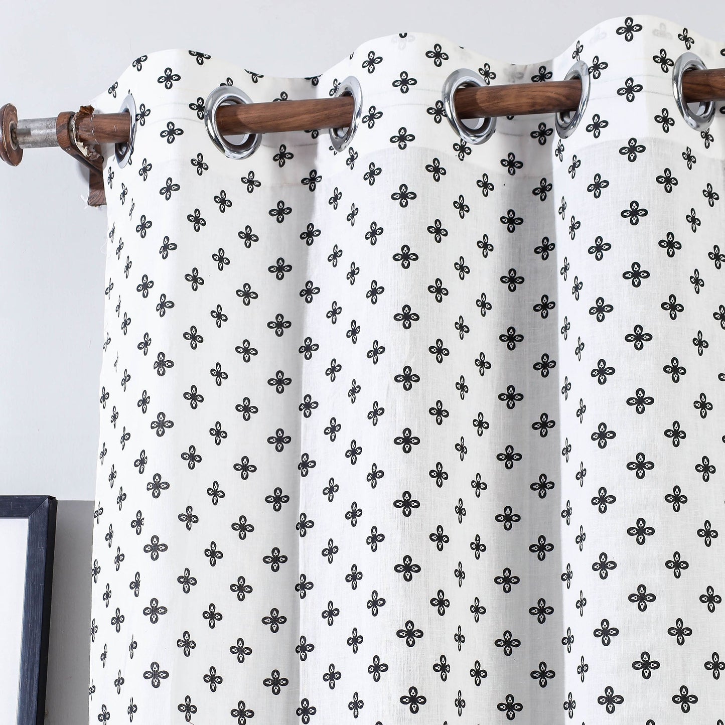 Buy Hand Block Printed Cotton Door Curtain Online at iTokri.com