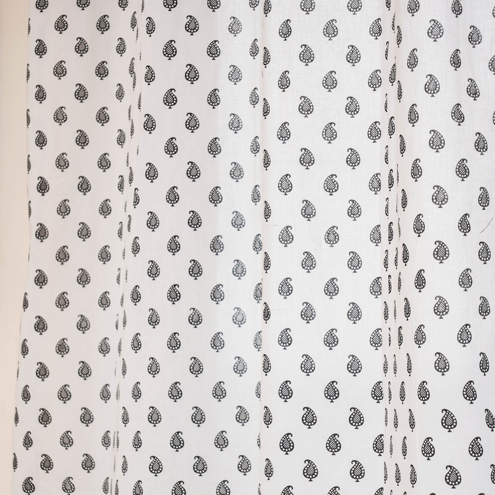 Hand Block Printed Cotton Window Curtain Online at iTokri.com