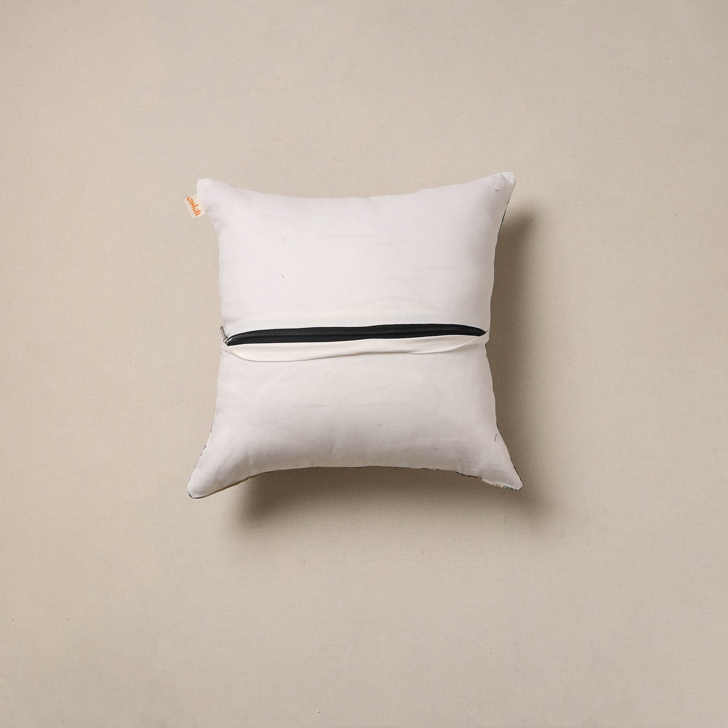 Hand sanganeri cushion cover 19 - handcrafted