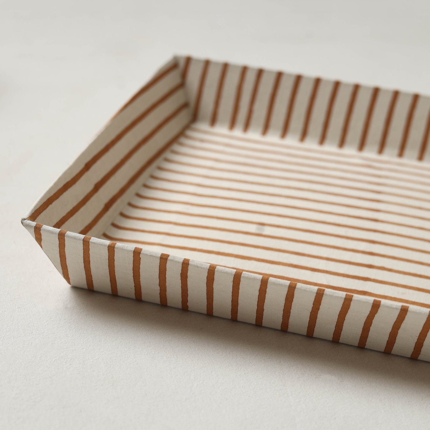 White - handcrafted fabric valet tray (12 x 10 in) 28