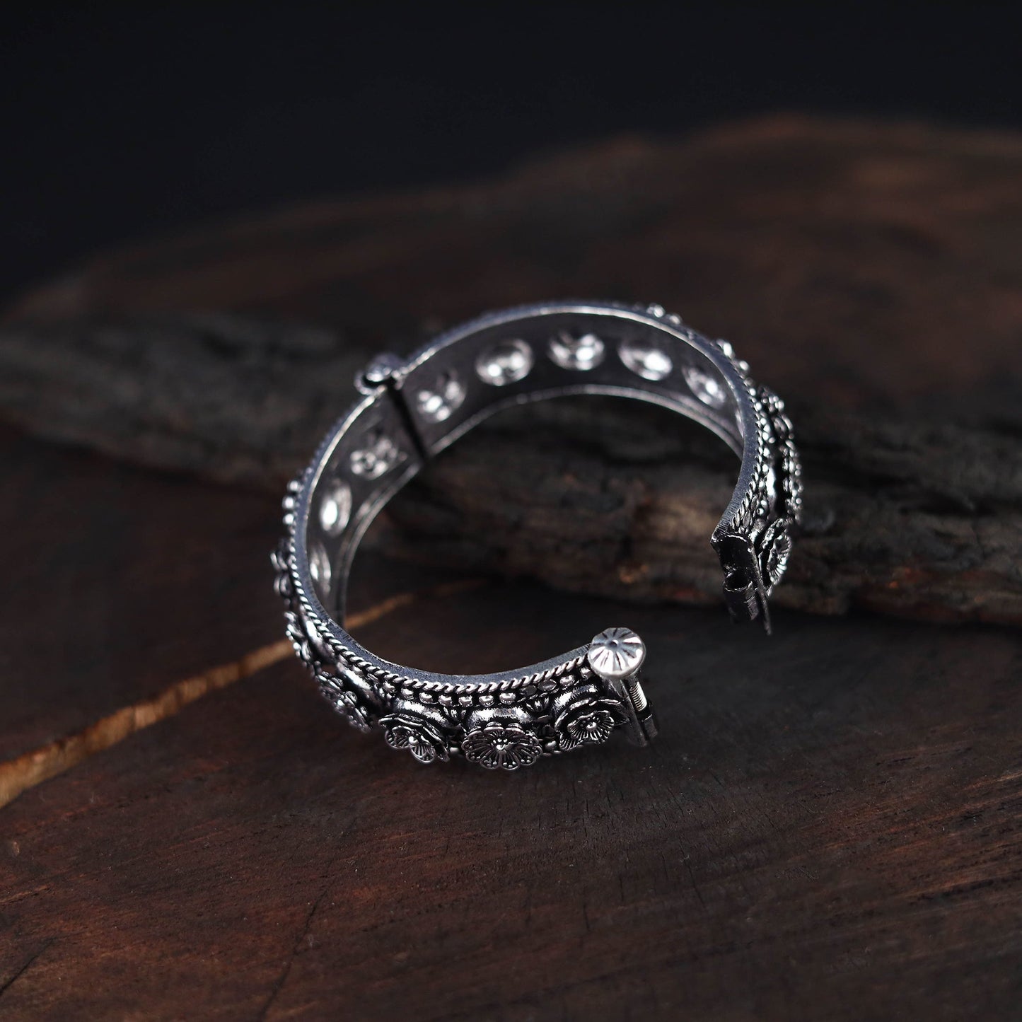 Handcrafted German Silver Bracelet / Bangle