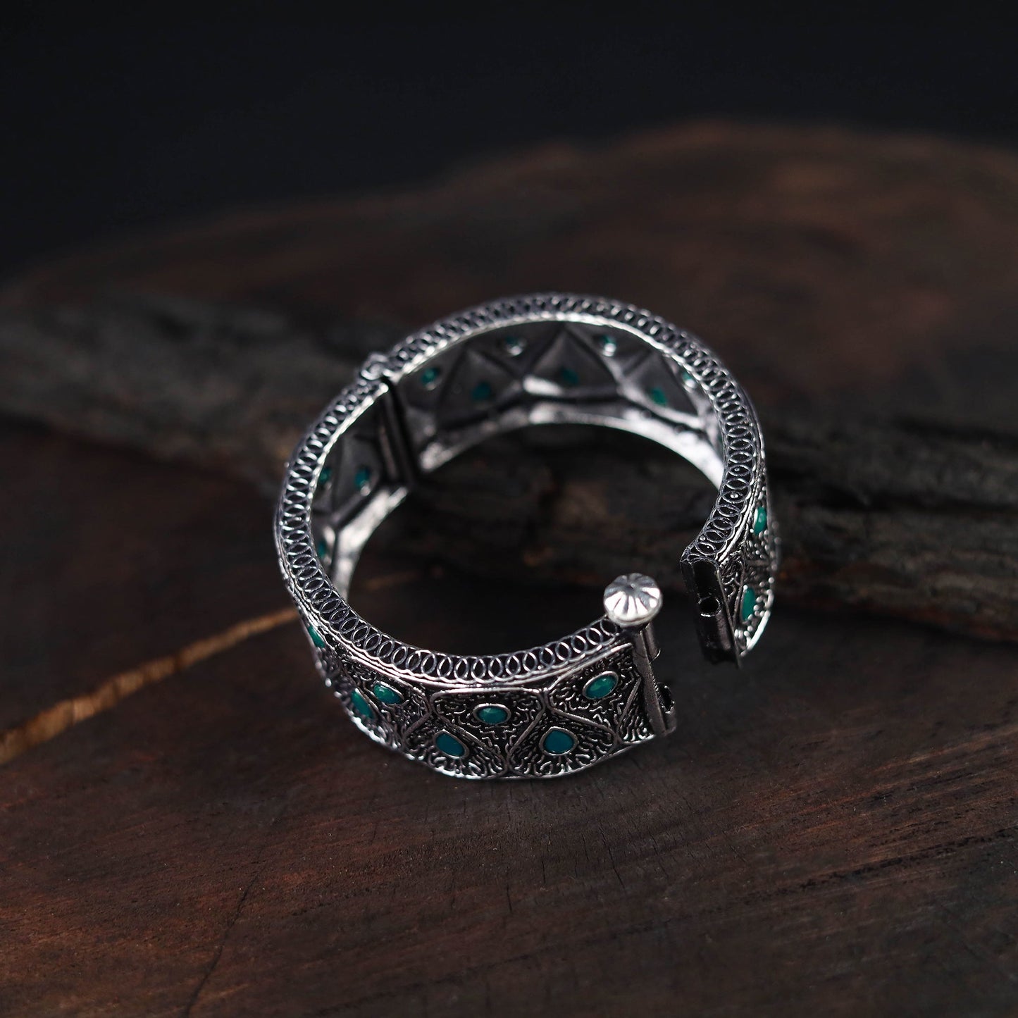 Handcrafted German Silver Bracelet / Bangle