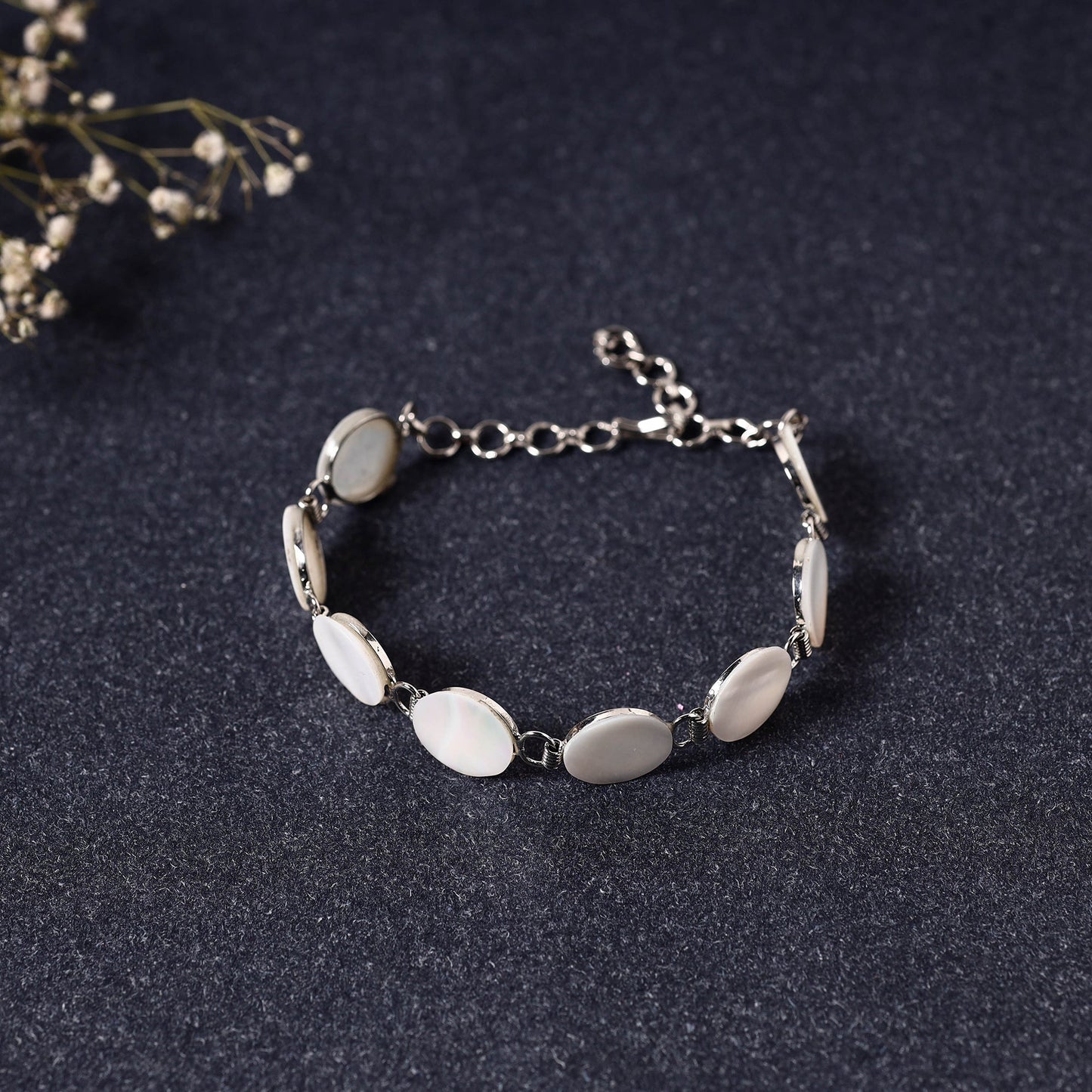 Buy Handcrafted Midnapore Seashell Bracelet (Adjustable) Online at iTokri.com