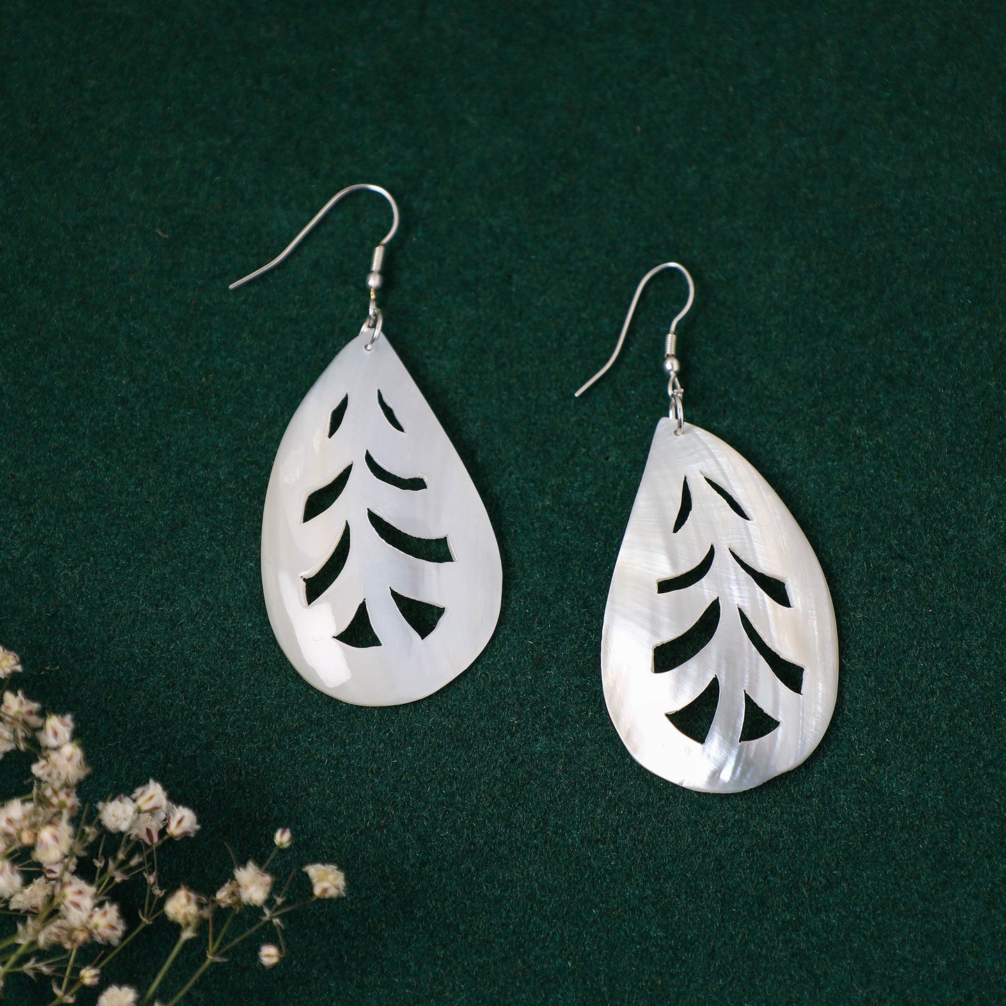Handcrafted Seashell Earrings Online at iTokri.com