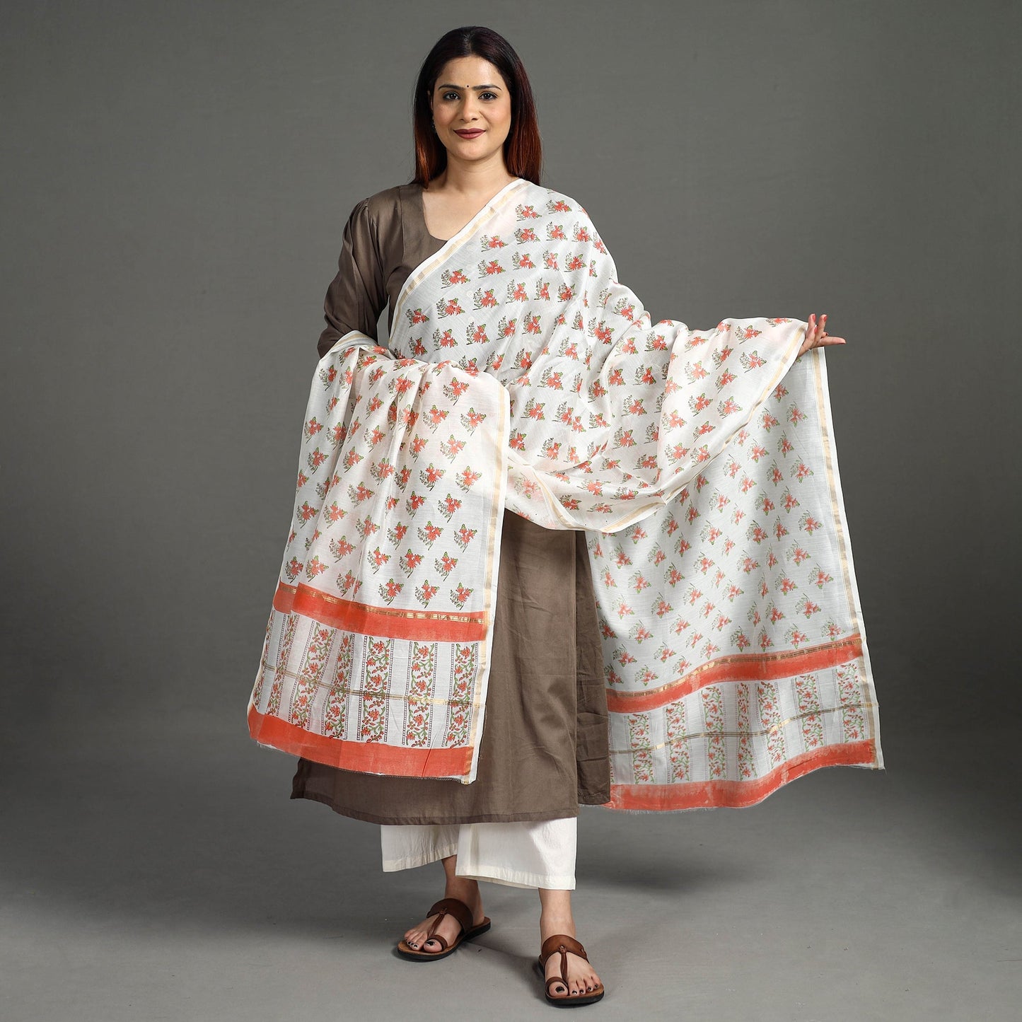 Sanganeri Dupatta
