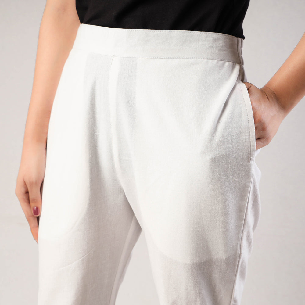 Buy iTokri Casuals - Jhiri Cotton Tapered Casual Pant for Women Online at iTokri.com