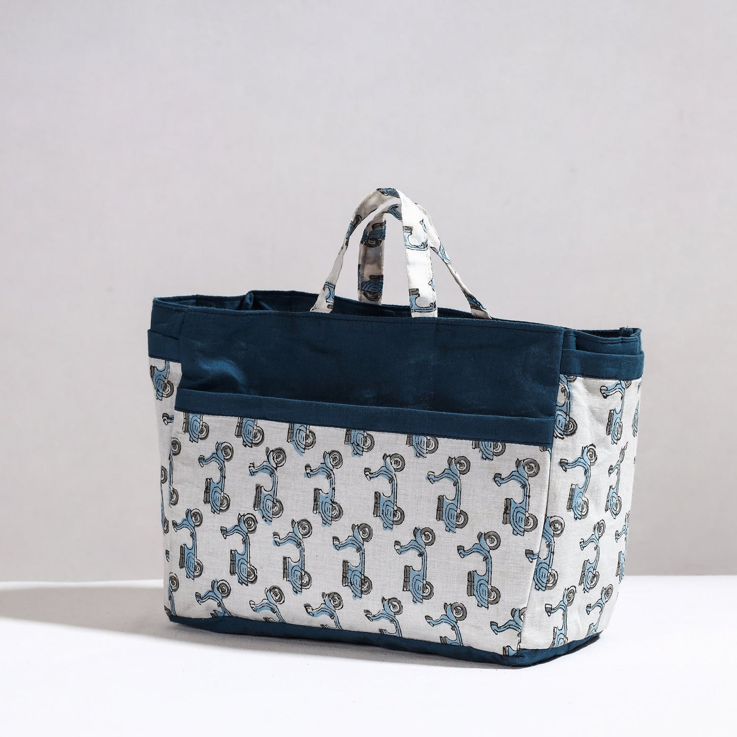 Handmade Cotton Multipurpose Cosmetic/Toiletry Bag
