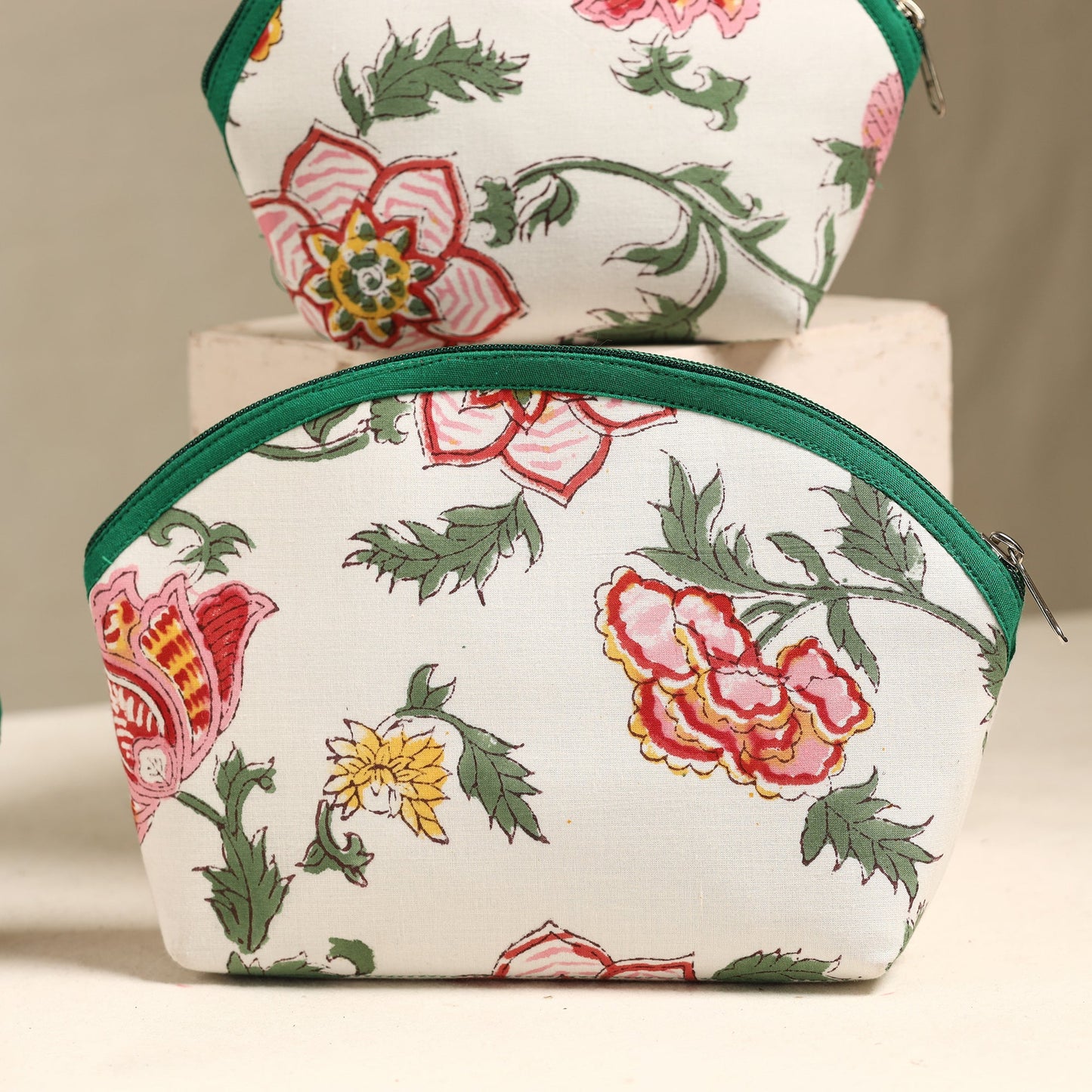 Handmade Cotton Toiletry Bags (Set of 3) 153
