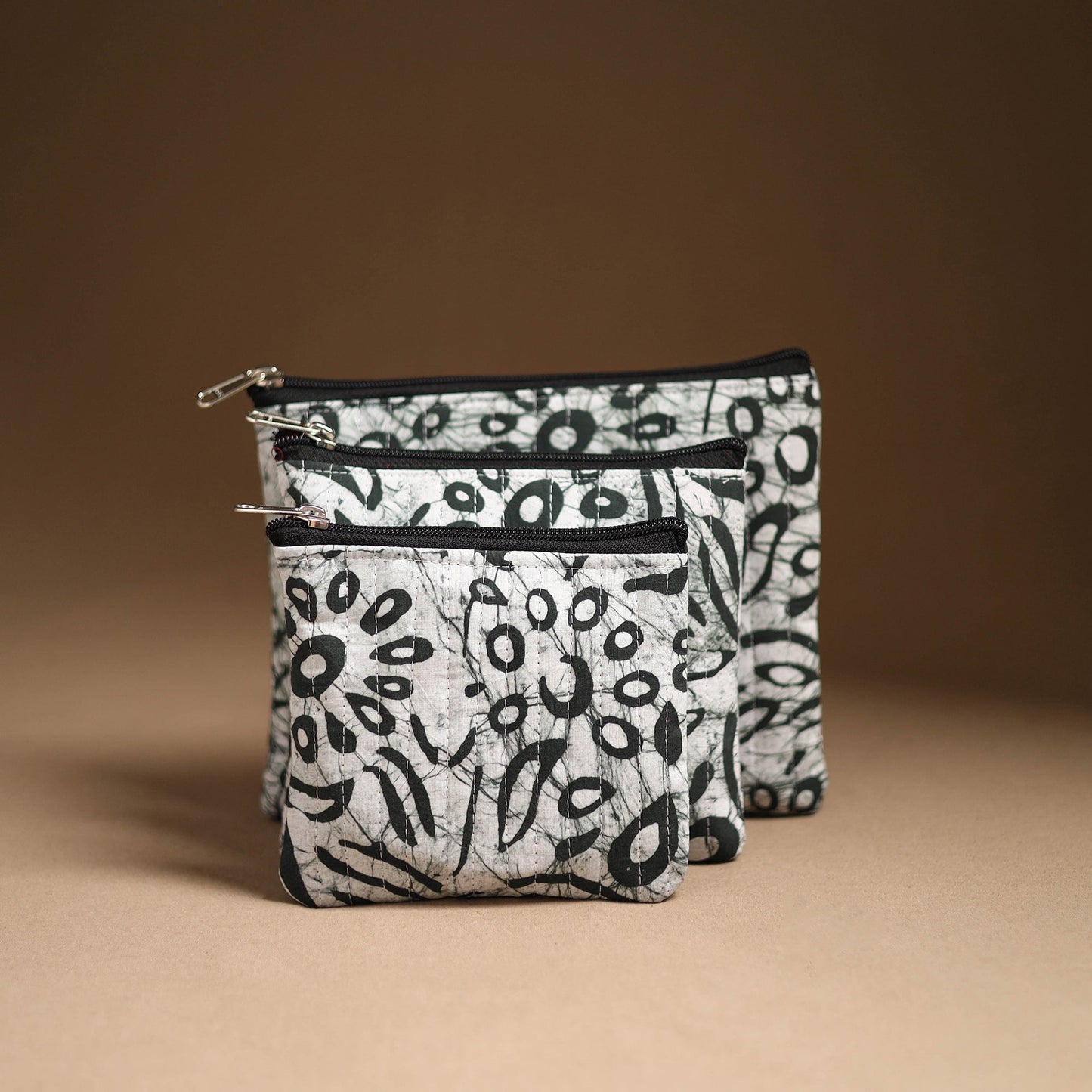 Handcrafted Multipurpose Cotton Utility Pouch Set