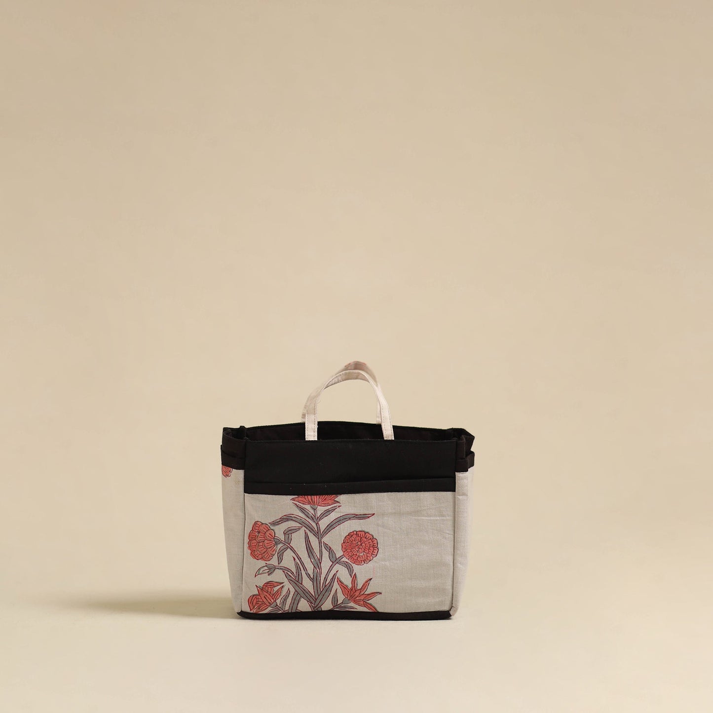 White Handmade Multipurpose Cosmetic/Toiletry Bag