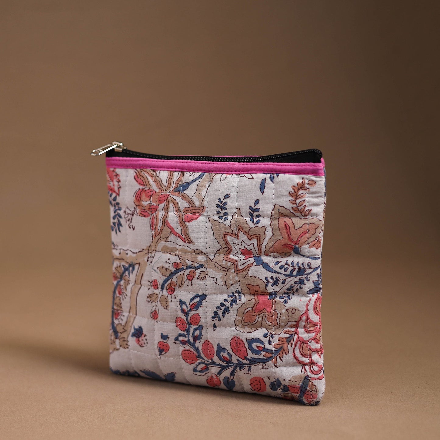 Handmade Quilted Cotton Utility Pouch 17