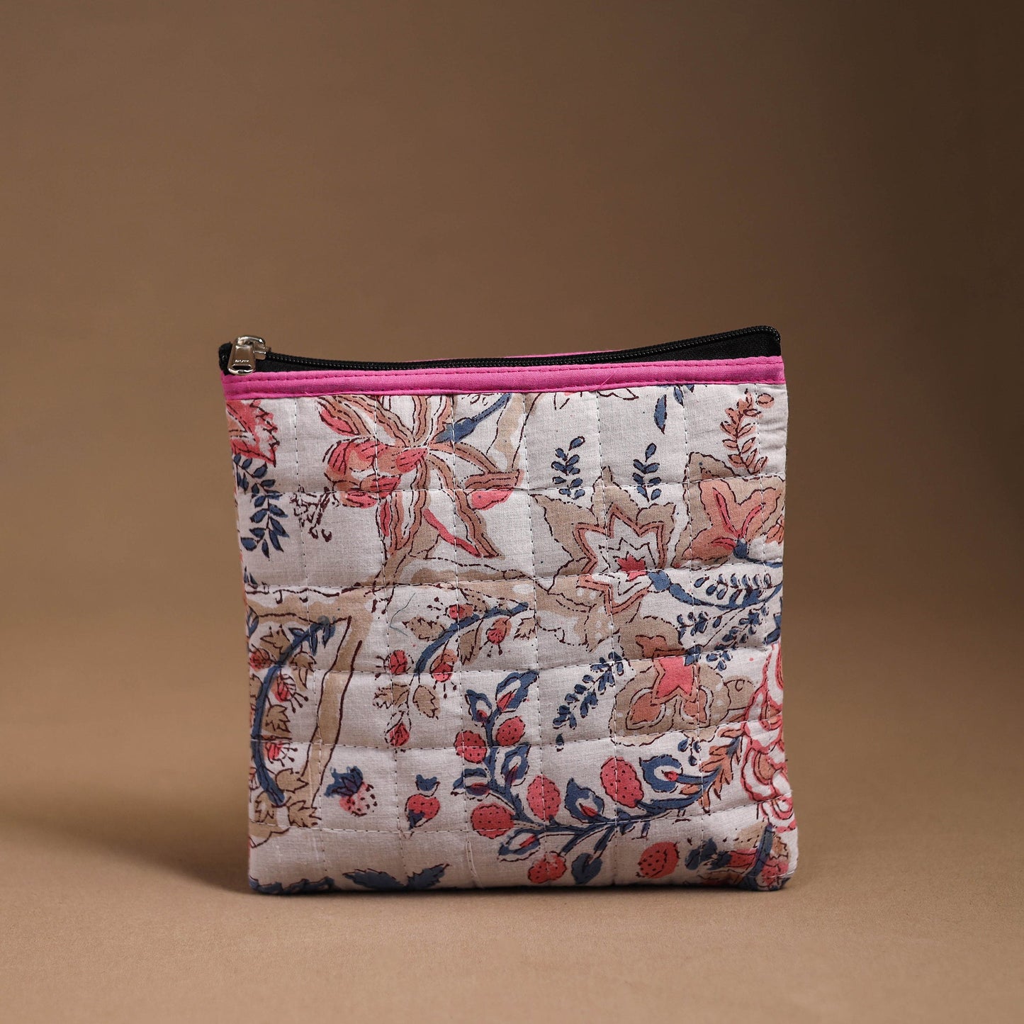 Handmade Quilted Cotton Utility Pouch 17