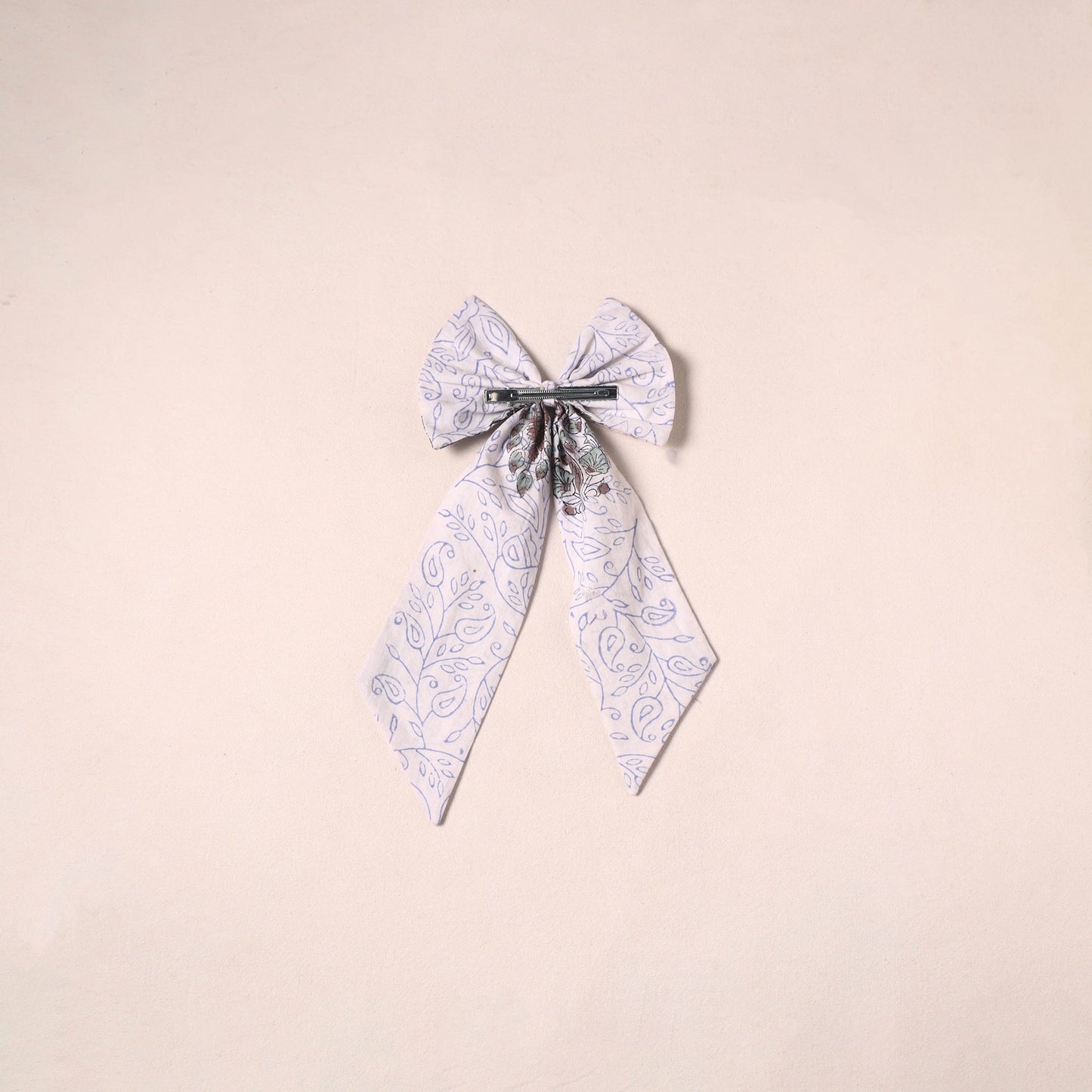 Handmade women’s bow hair clip 29 - handcrafted