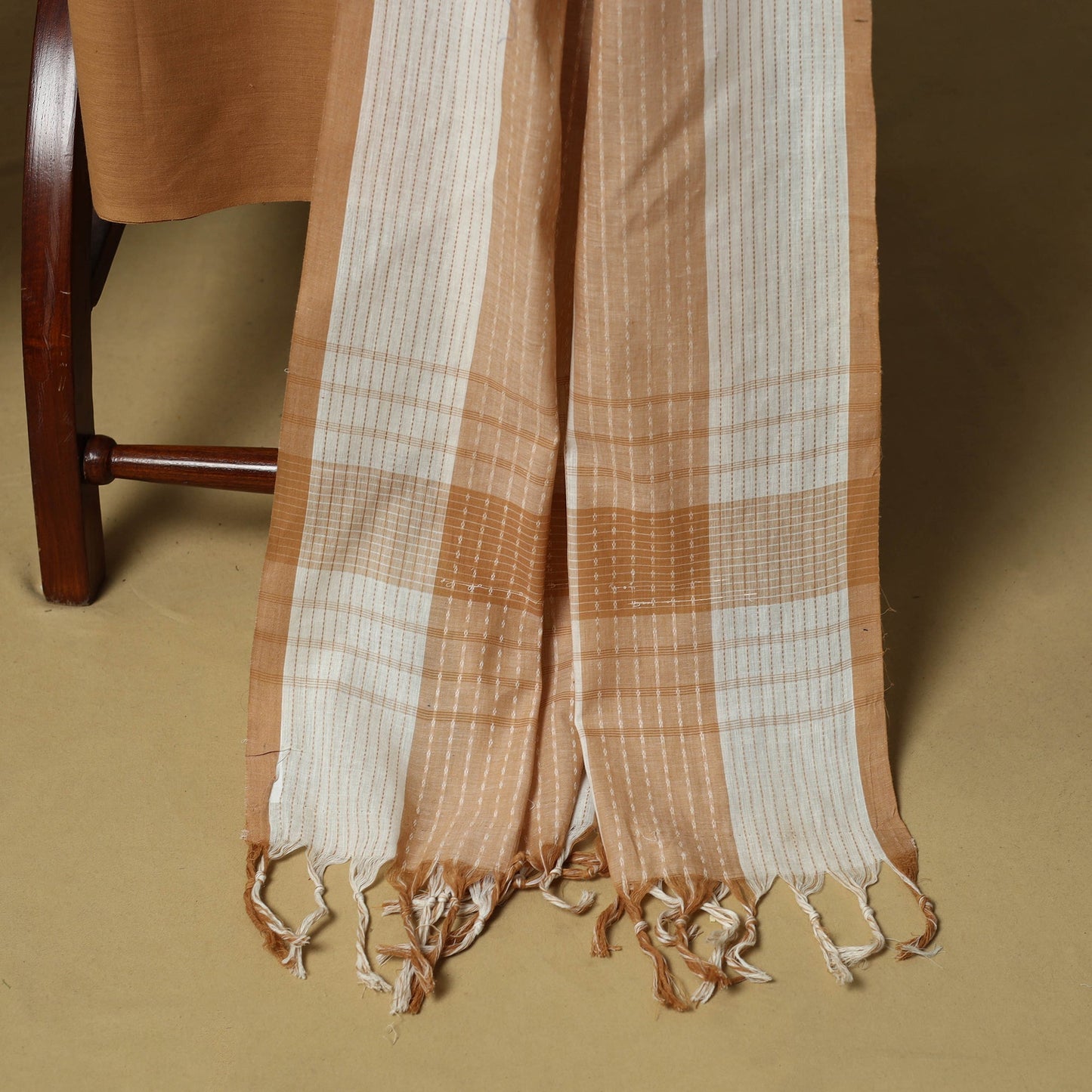 Jacquard cotton 3pc unstitched dress material 131
