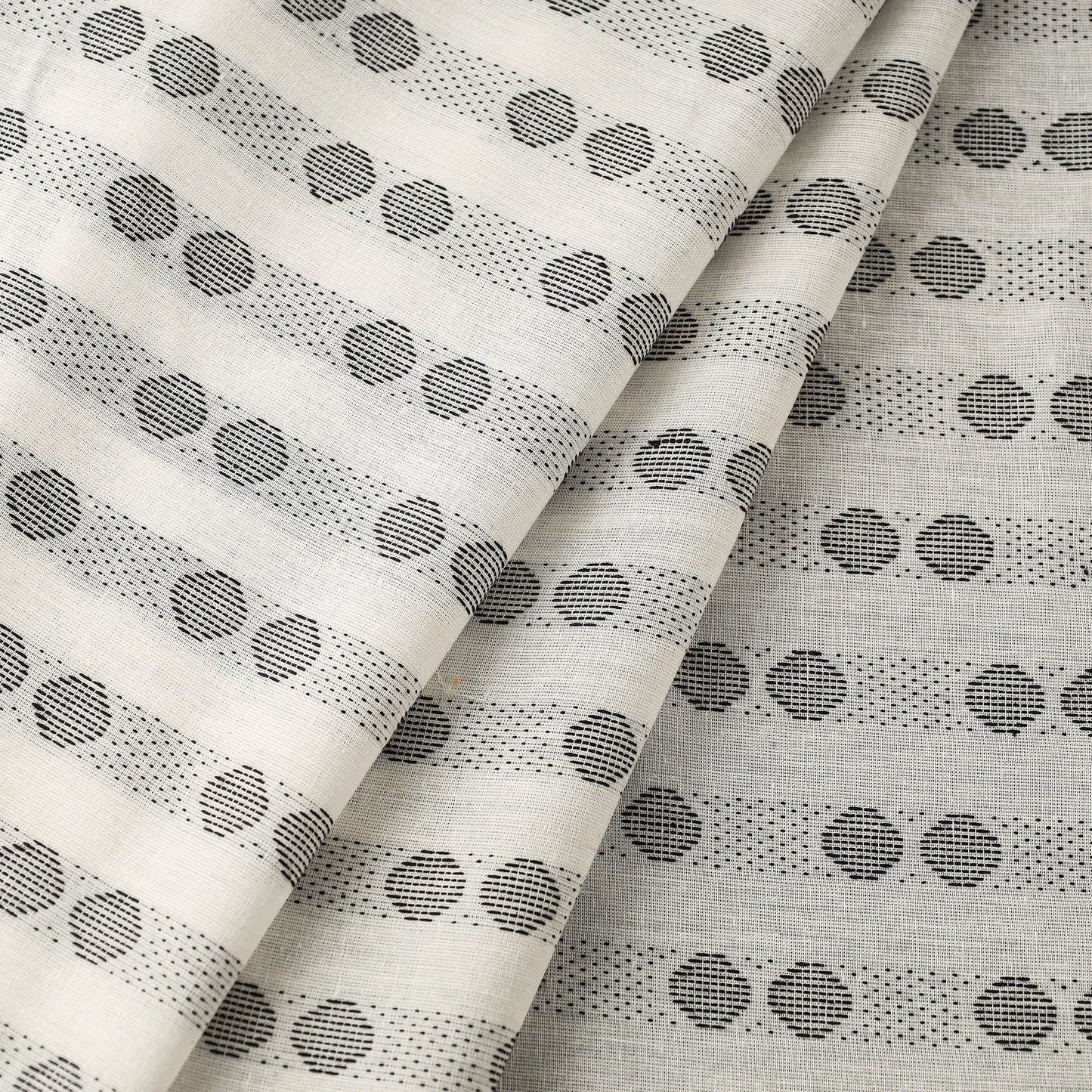 Buy Jacquard Prewashed Cotton Fabric