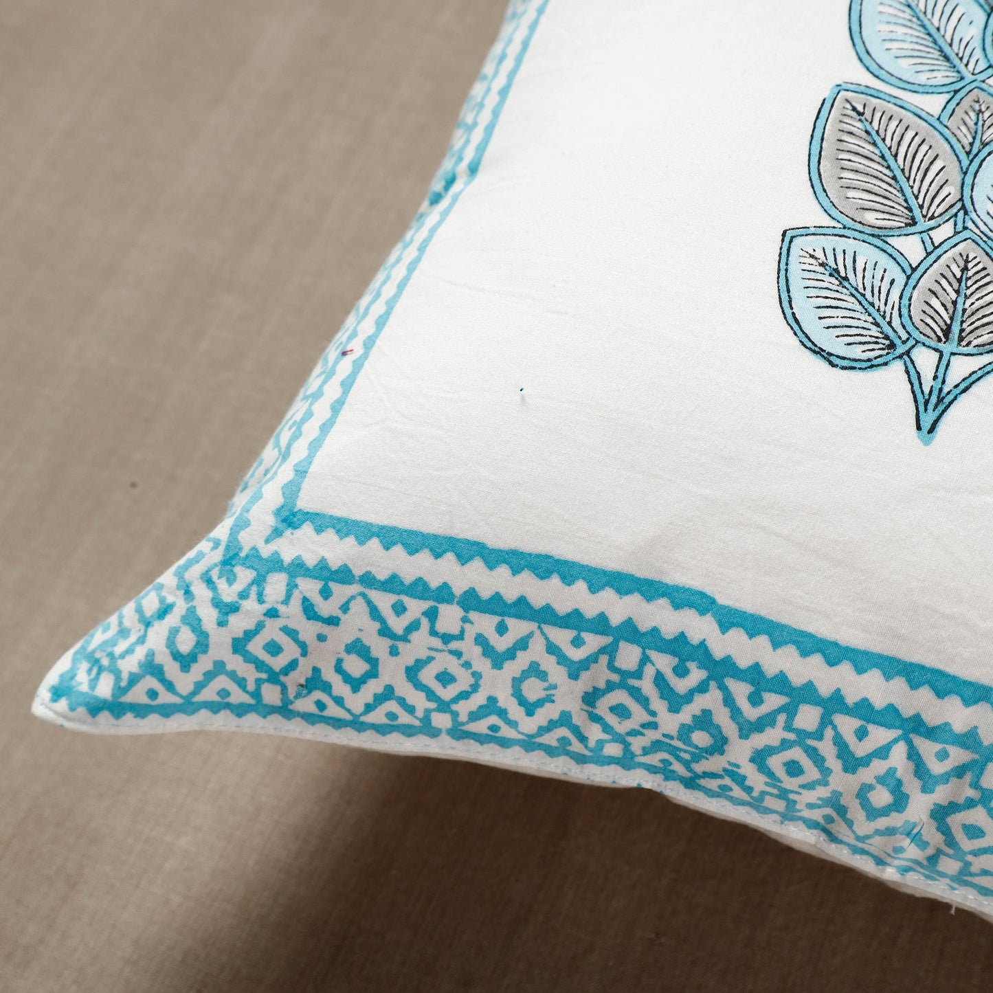 Block Printed Cushion Cover