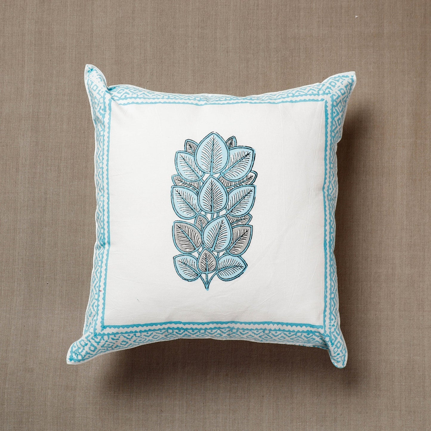 Block Printed Cushion Cover