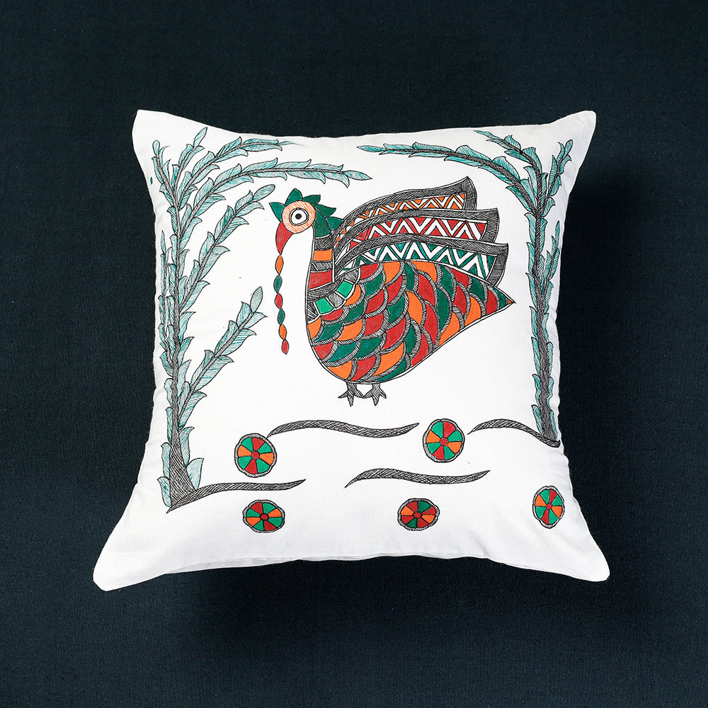 Madhubani Cushion Cover