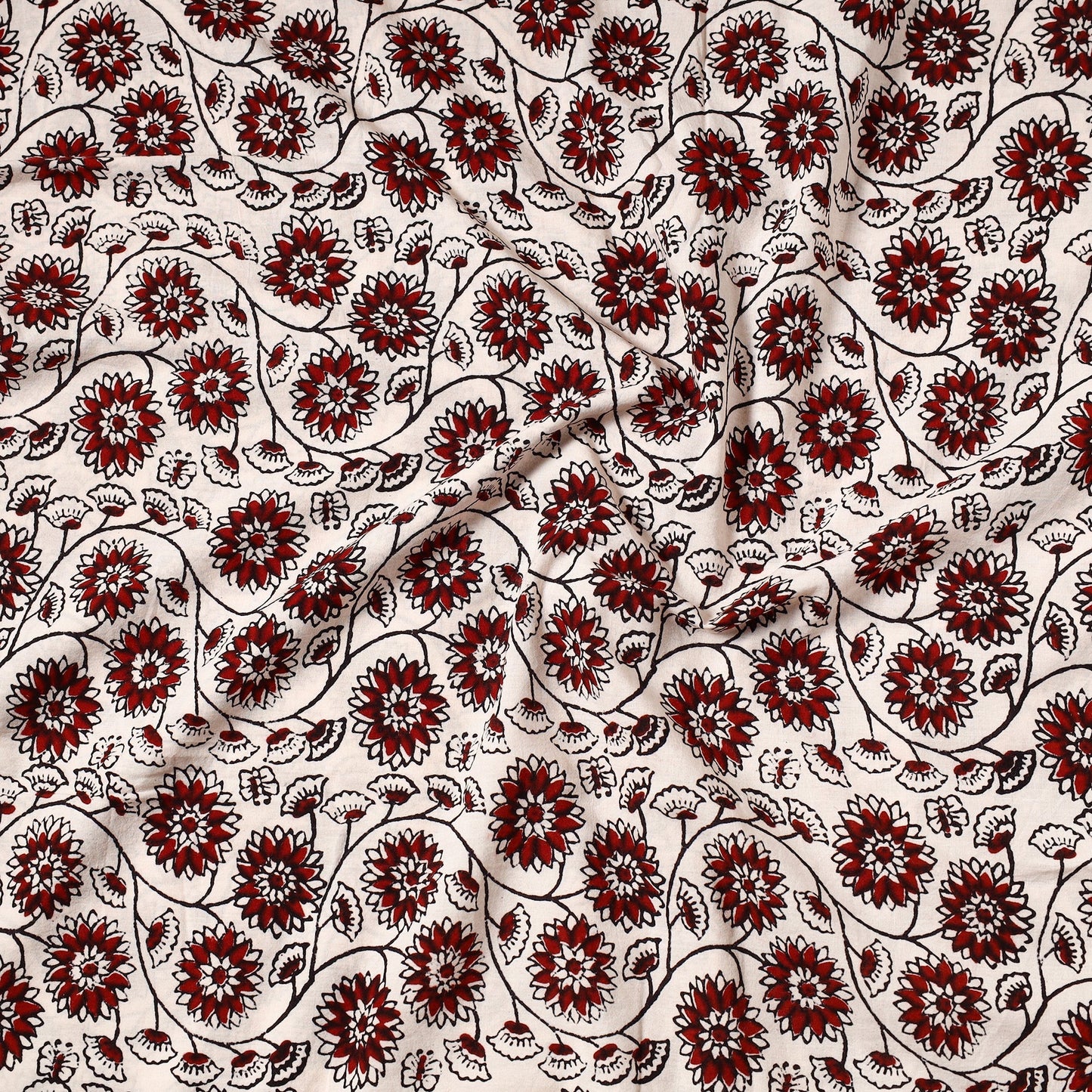 Bagh Block Printed Cotton Precut Fabric 04 Online at iTokri.com