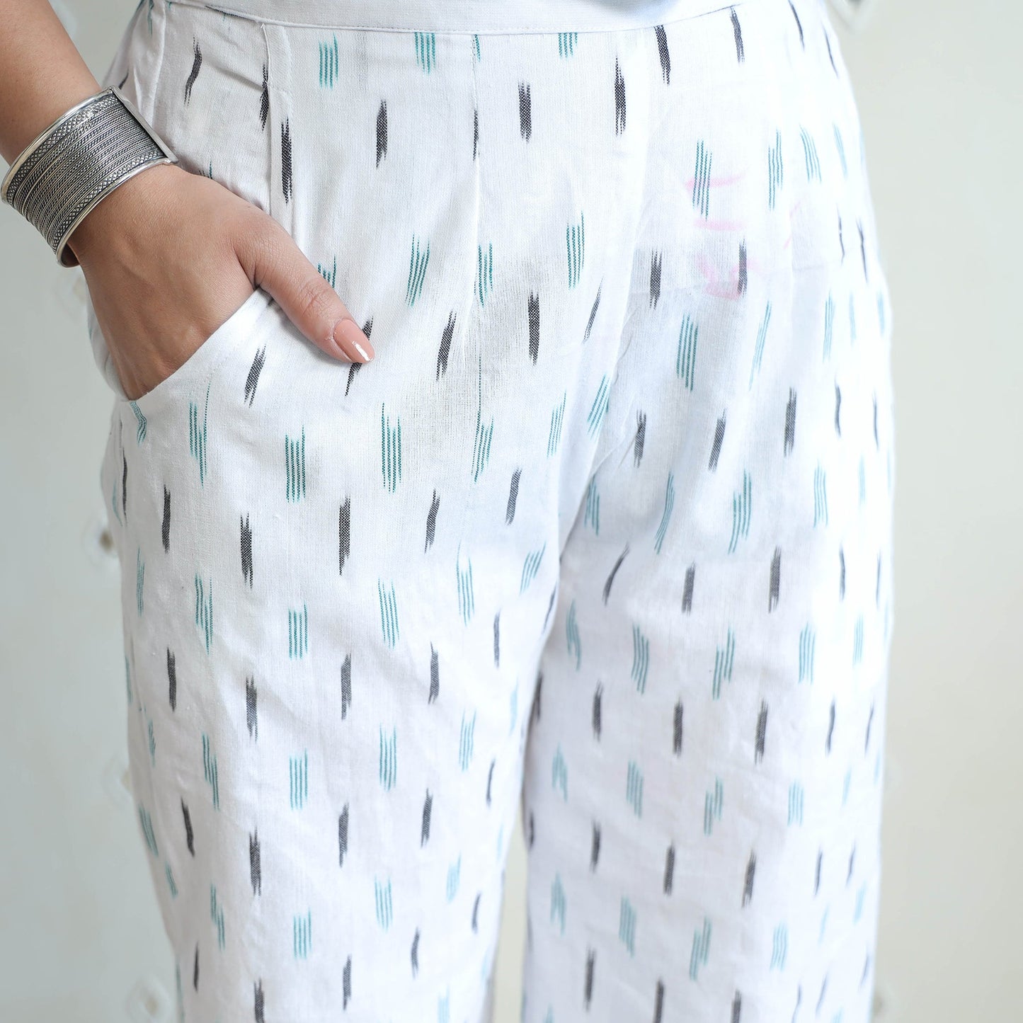 Pochampally Ikat Cotton Co-Ord Set 13 Online at iTokri.com
