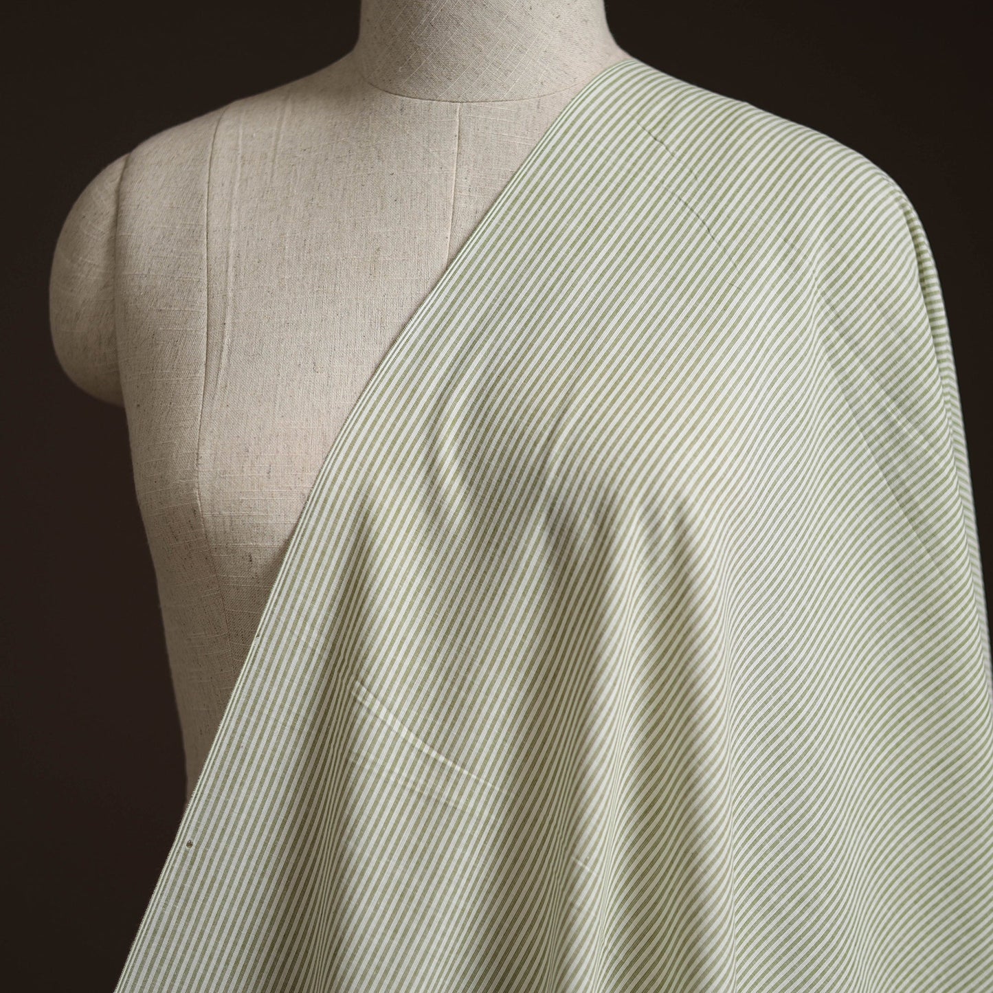 Prewashed cotton jacquard fabric 07 - handcrafted