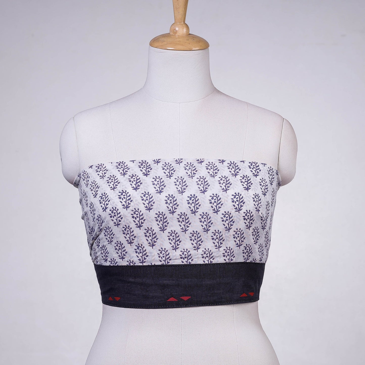 Buy Rangoli Sanganeri Block Printing Cotton Blouse Material