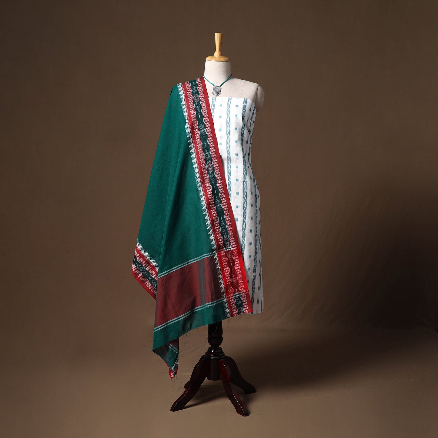 Sambalpuri ikat cotton 2pc unstitched dress material