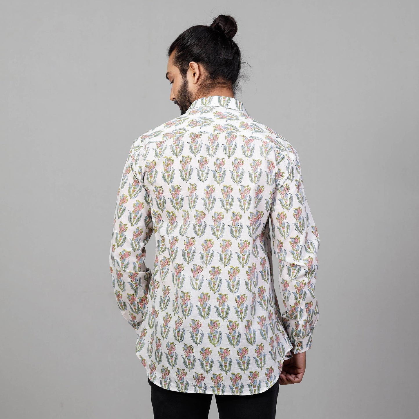 Block Printed Men Shirt