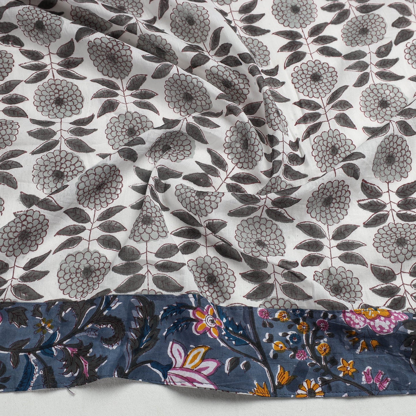 Block Printed Blouse Piece