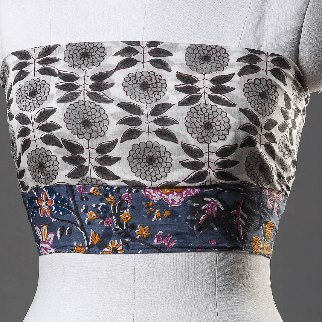 Block Printed Blouse Piece