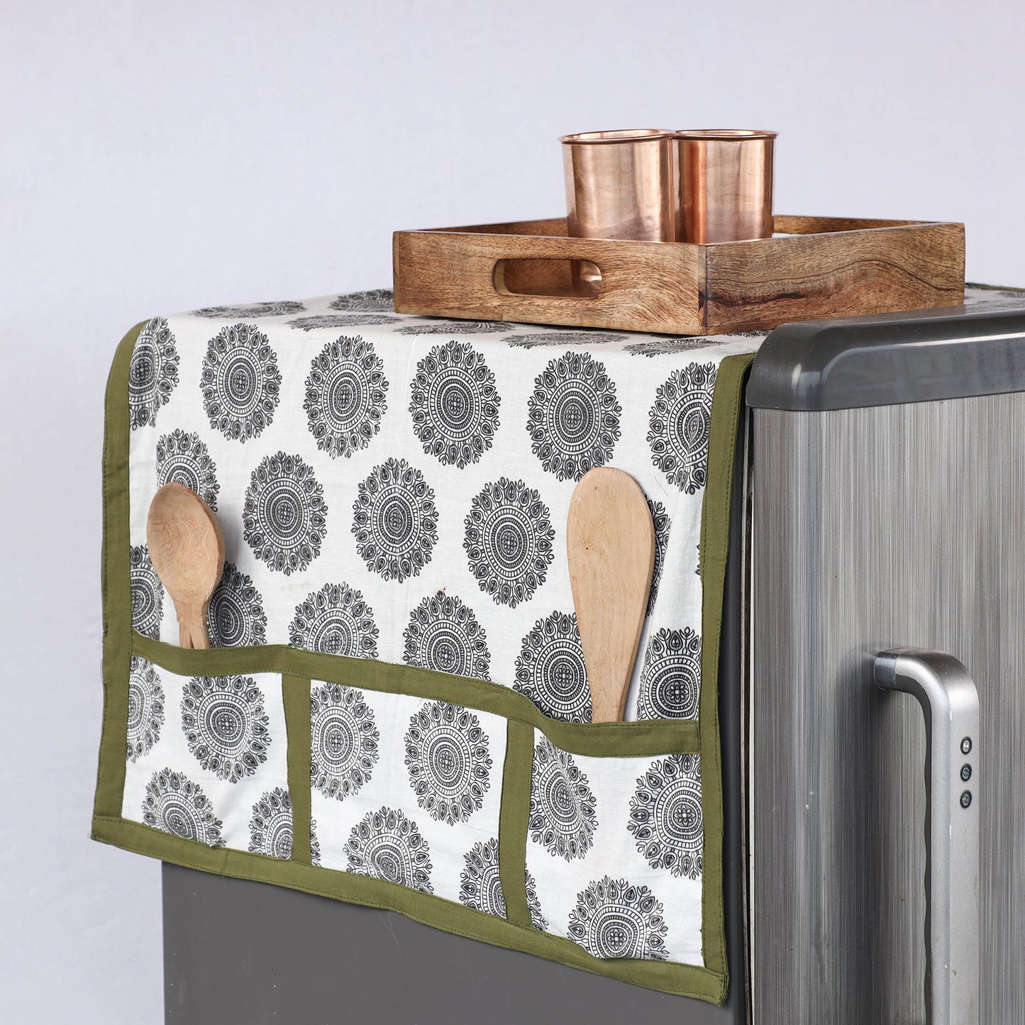 Cotton Fridge Top Cover