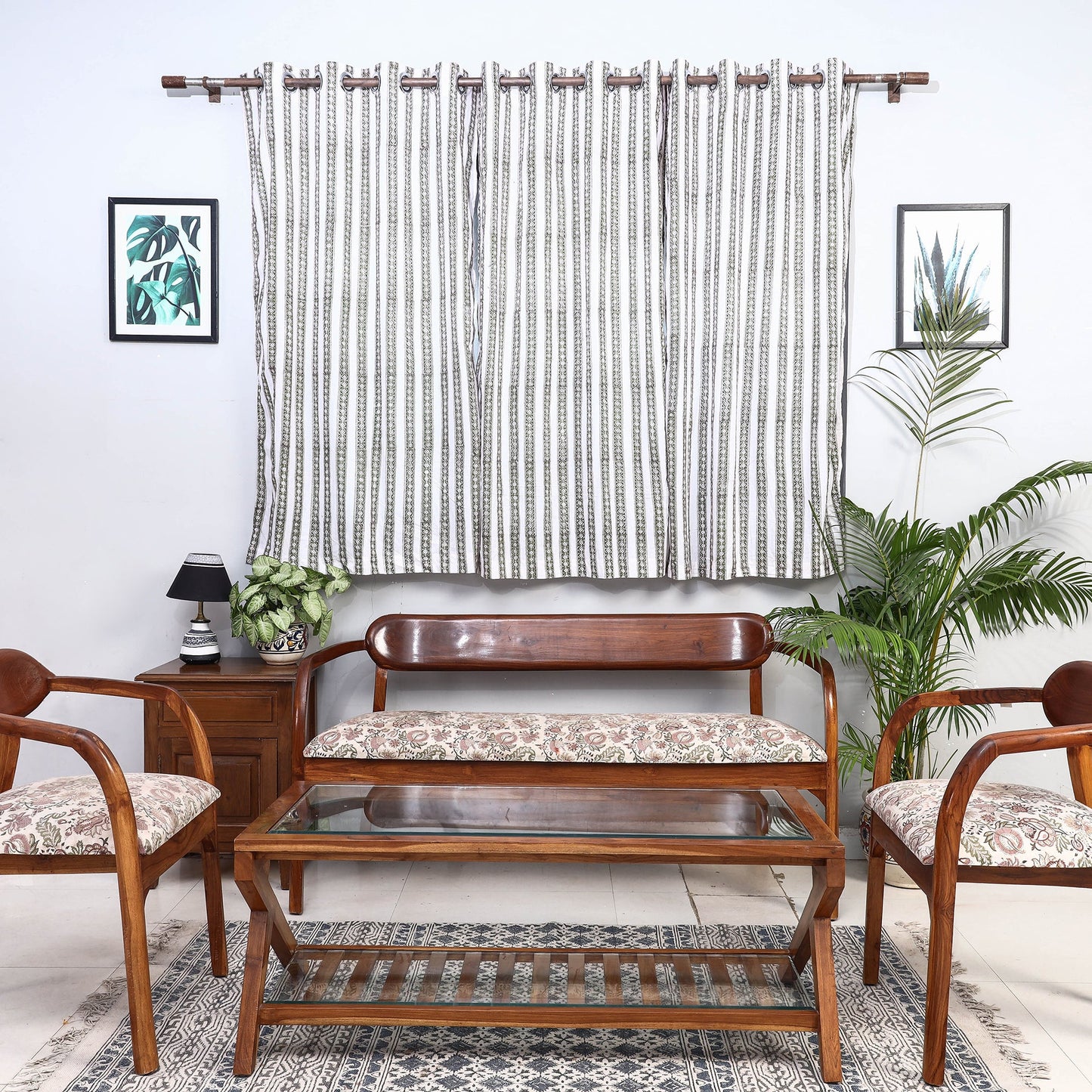 sanganeri window curtain