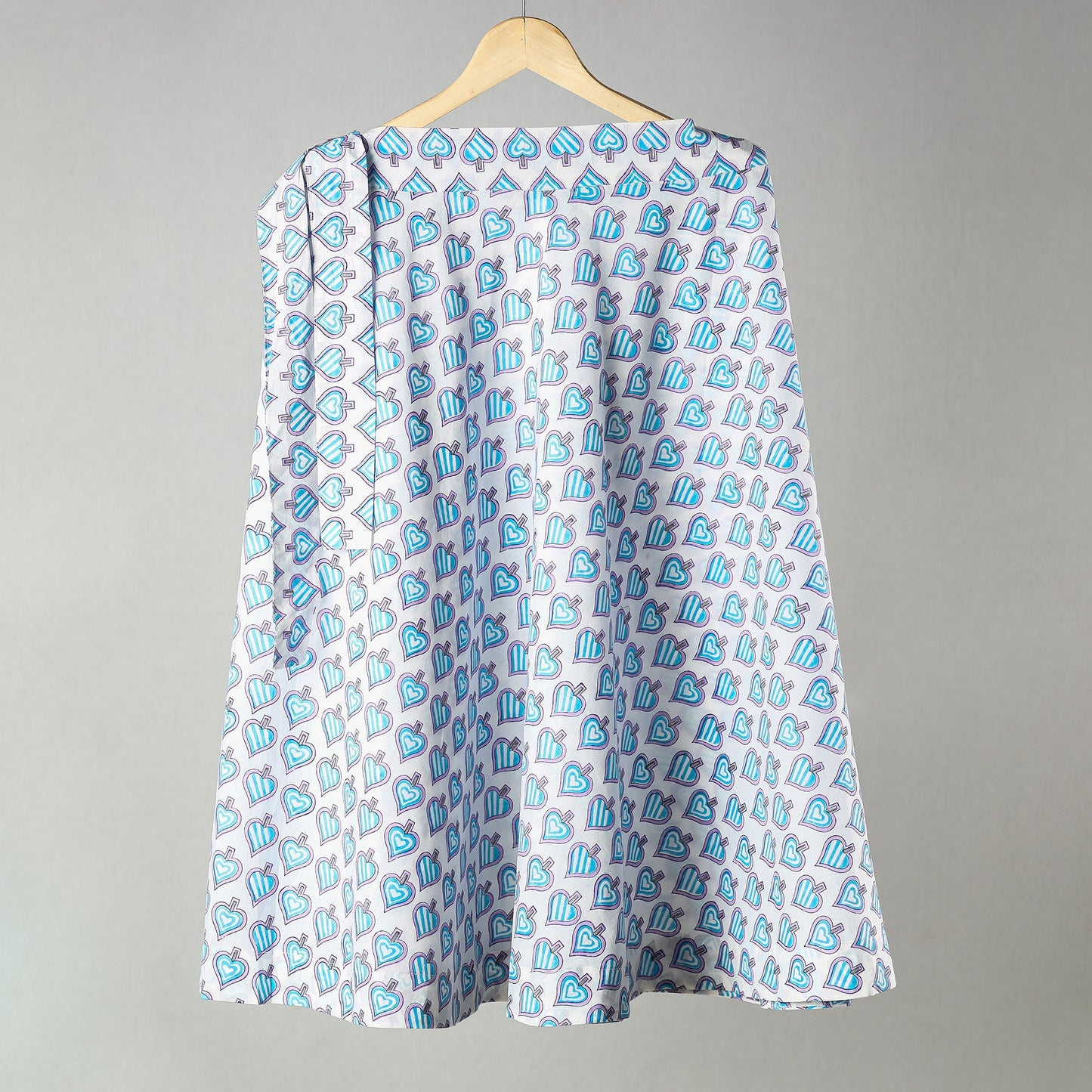 Sanganeri Block Printed Cotton Wrap Around Skirt