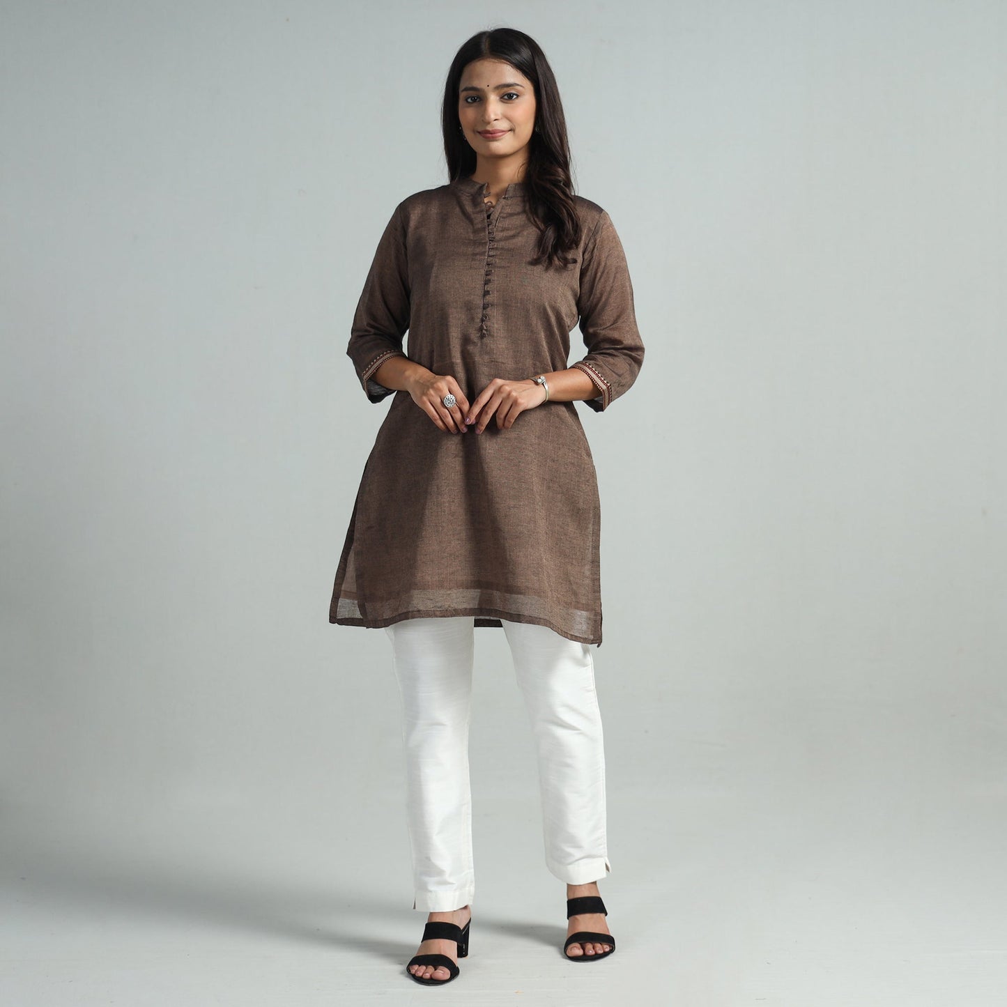 Buy Silk Tapered Casual Pant for Women 05 Online at iTokri.com