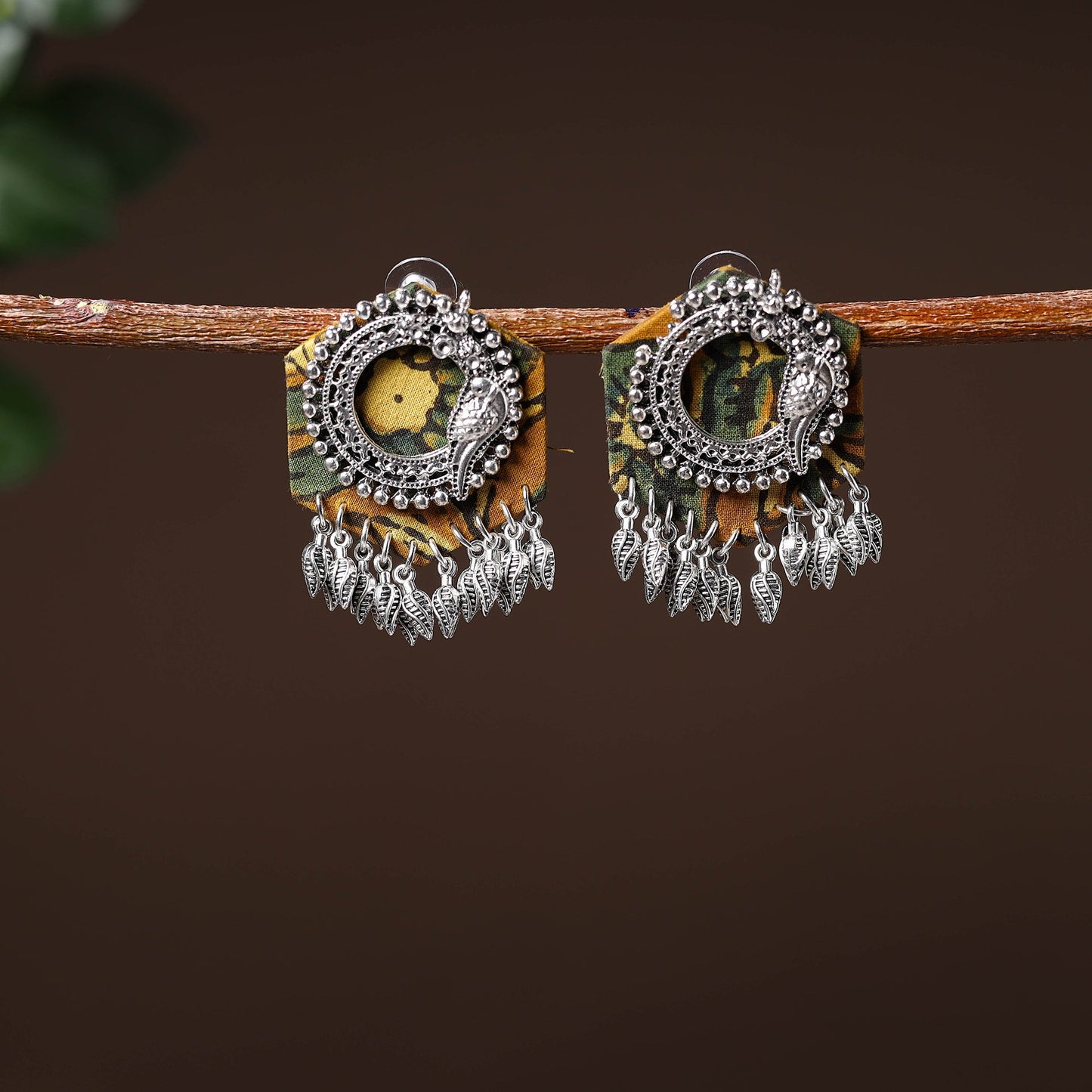 Handcrafted GS Fabart Earrings