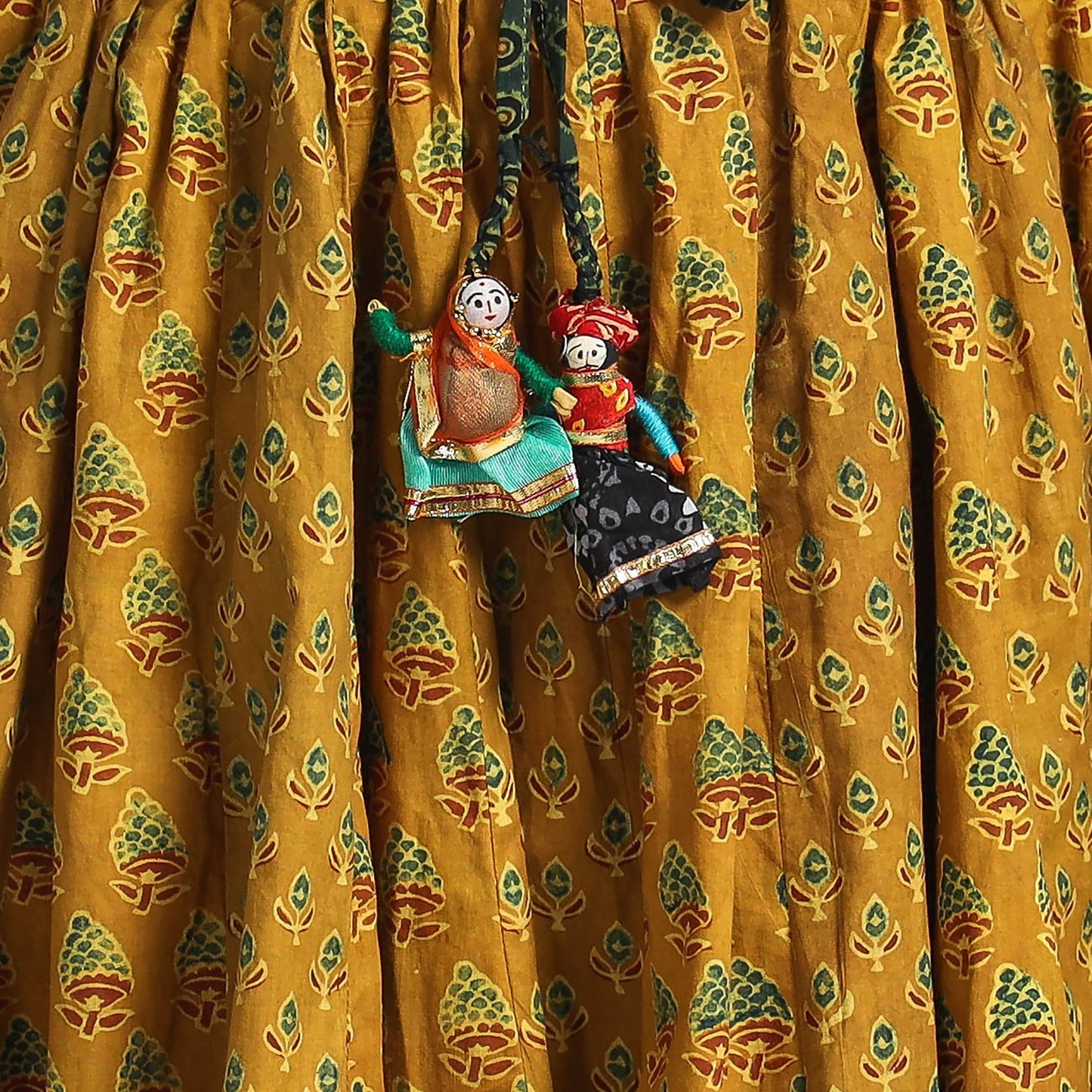 ajrakh long skirt