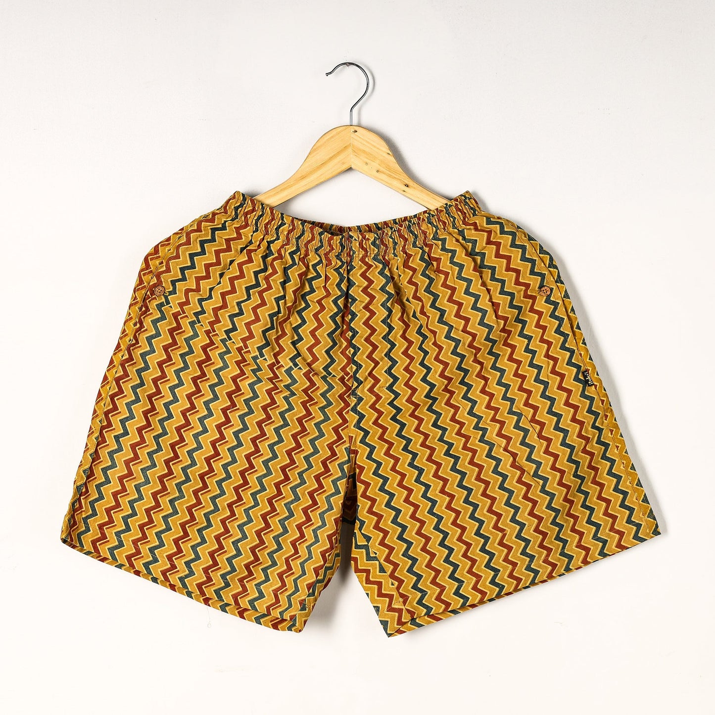 Ajrakh Block Printed Cotton Unisex Boxer/Shorts
