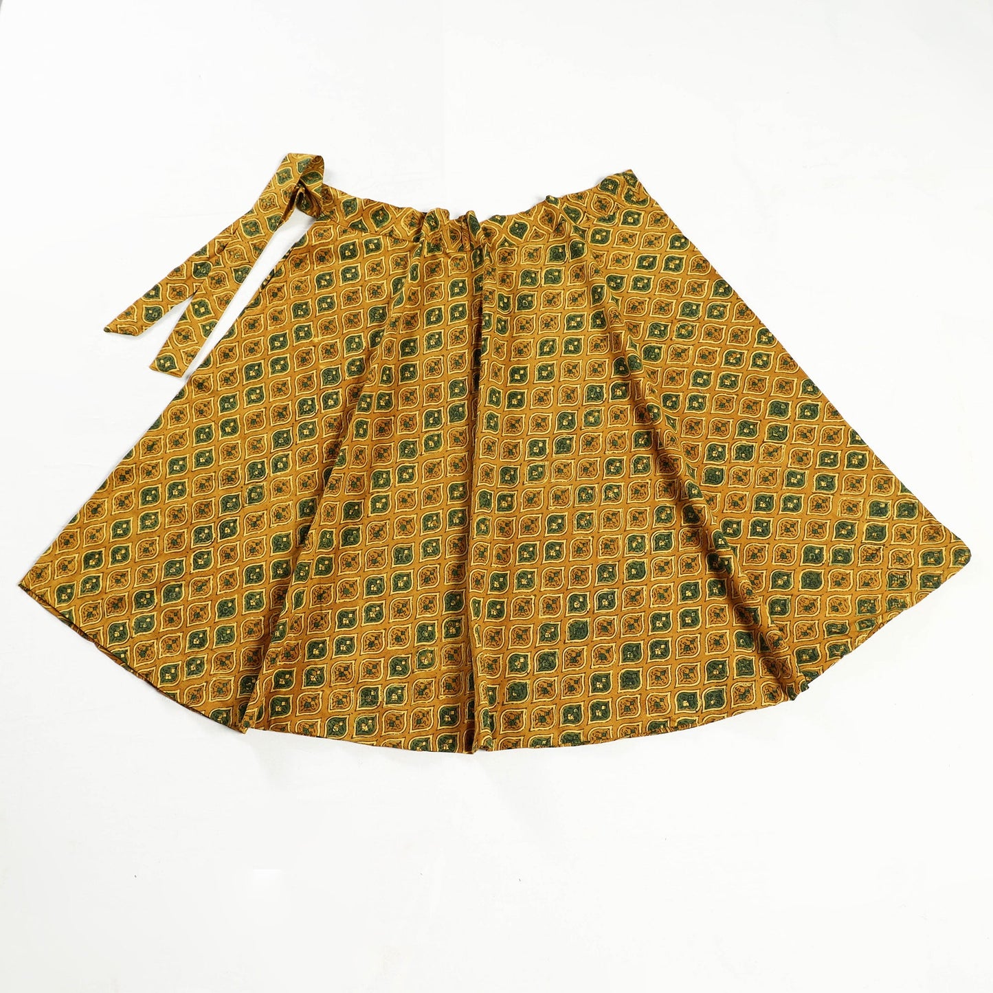 ajrakh skirt