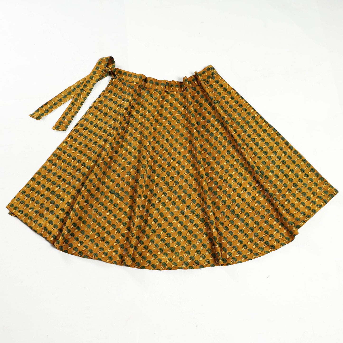 ajrakh skirt