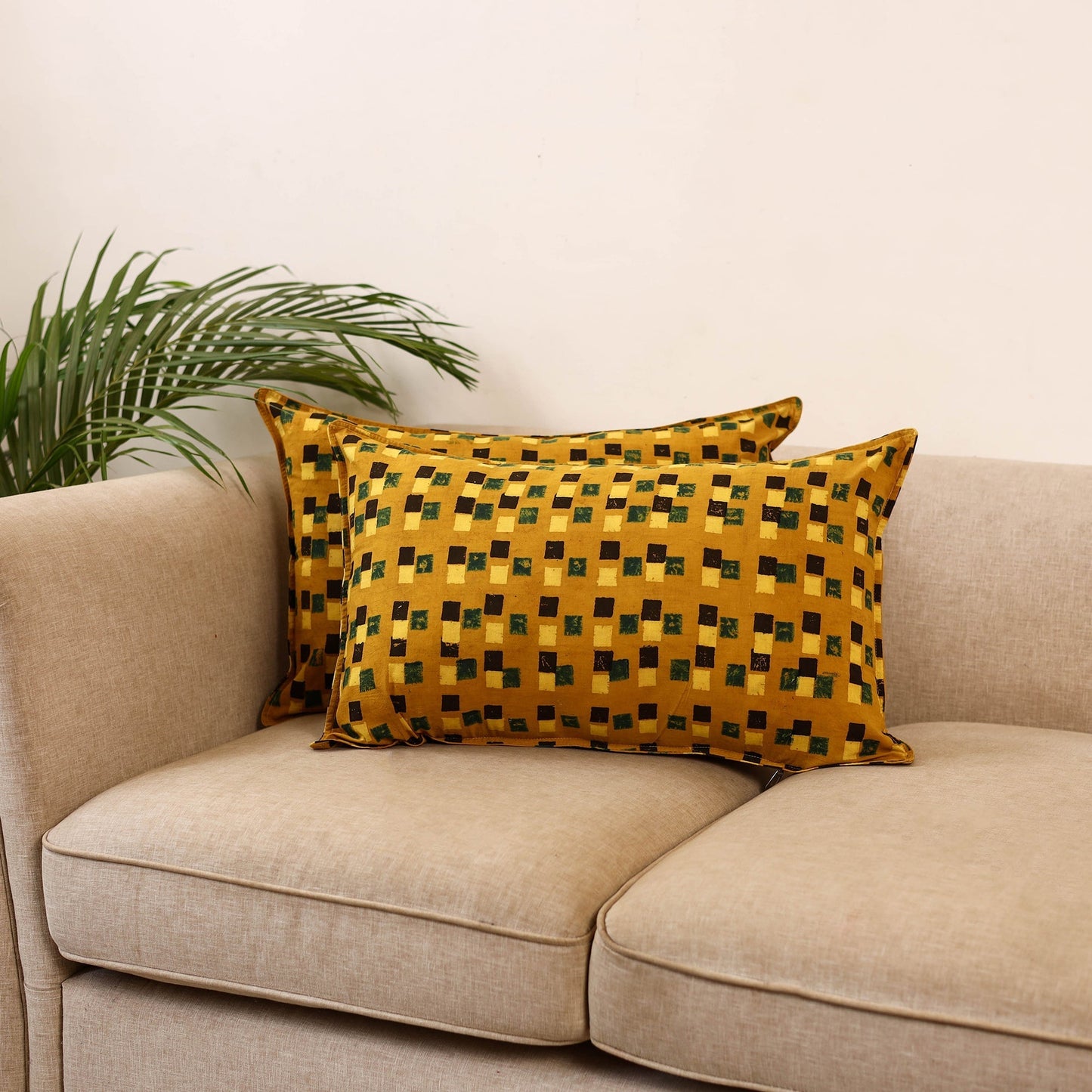 Hand pillow cover (set of 2) 36 - handcrafted