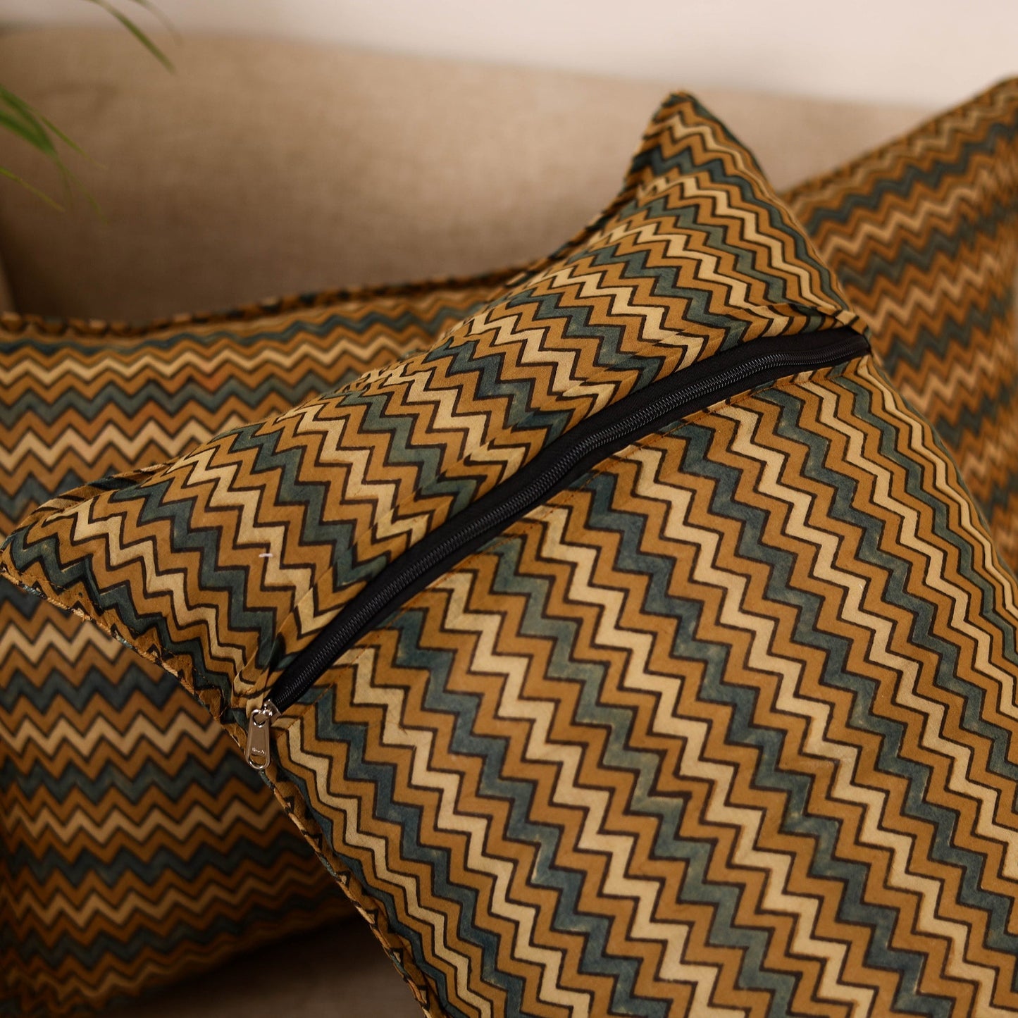 Hand pillow cover (set of 2) 52 - handcrafted