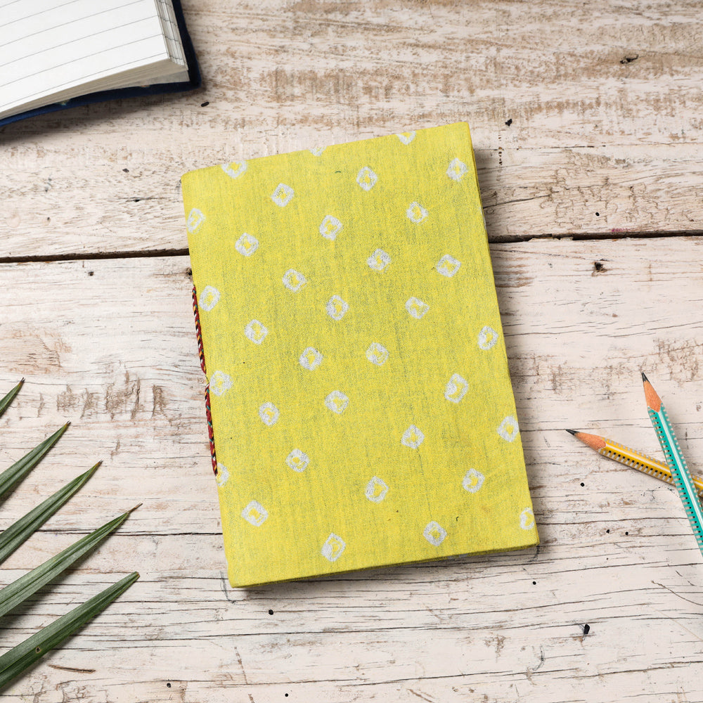 Bandhani Cover Handmade Paper Notebook